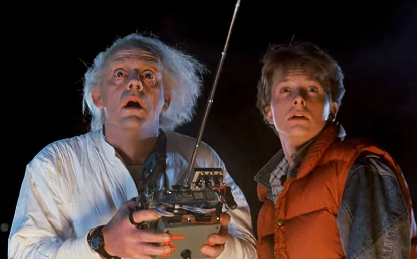 Szene aus dem Film „Zurück in die Zukunft“ (1985)