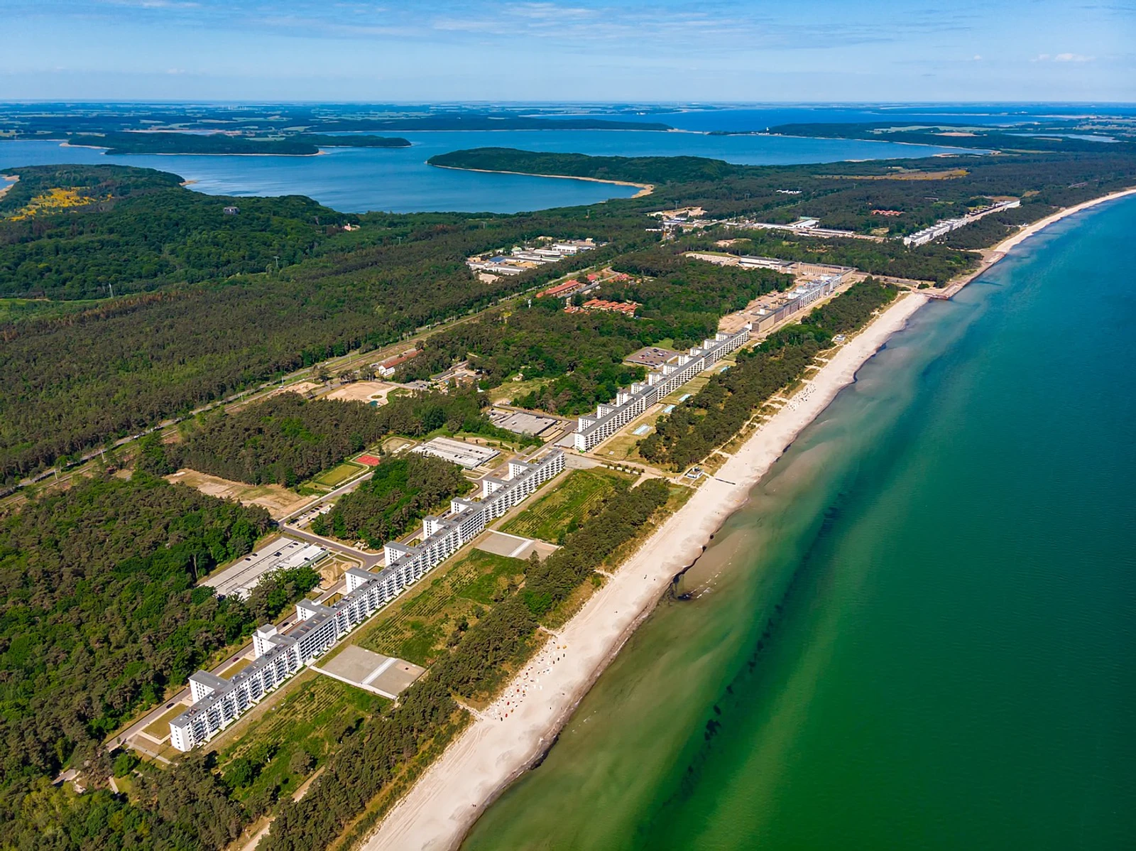 Prora auf der Insel Rügen