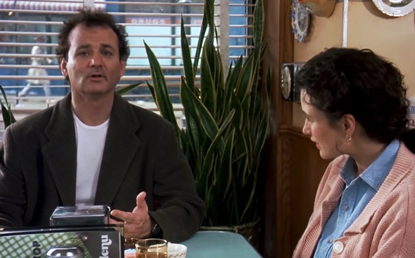 Szene aus dem Film „Und täglich grüßt das Murmeltier“ (1993)