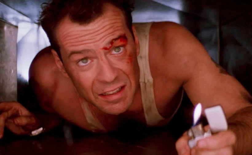US-Schauspieler Bruce Willis im Film „Stirb langsam“