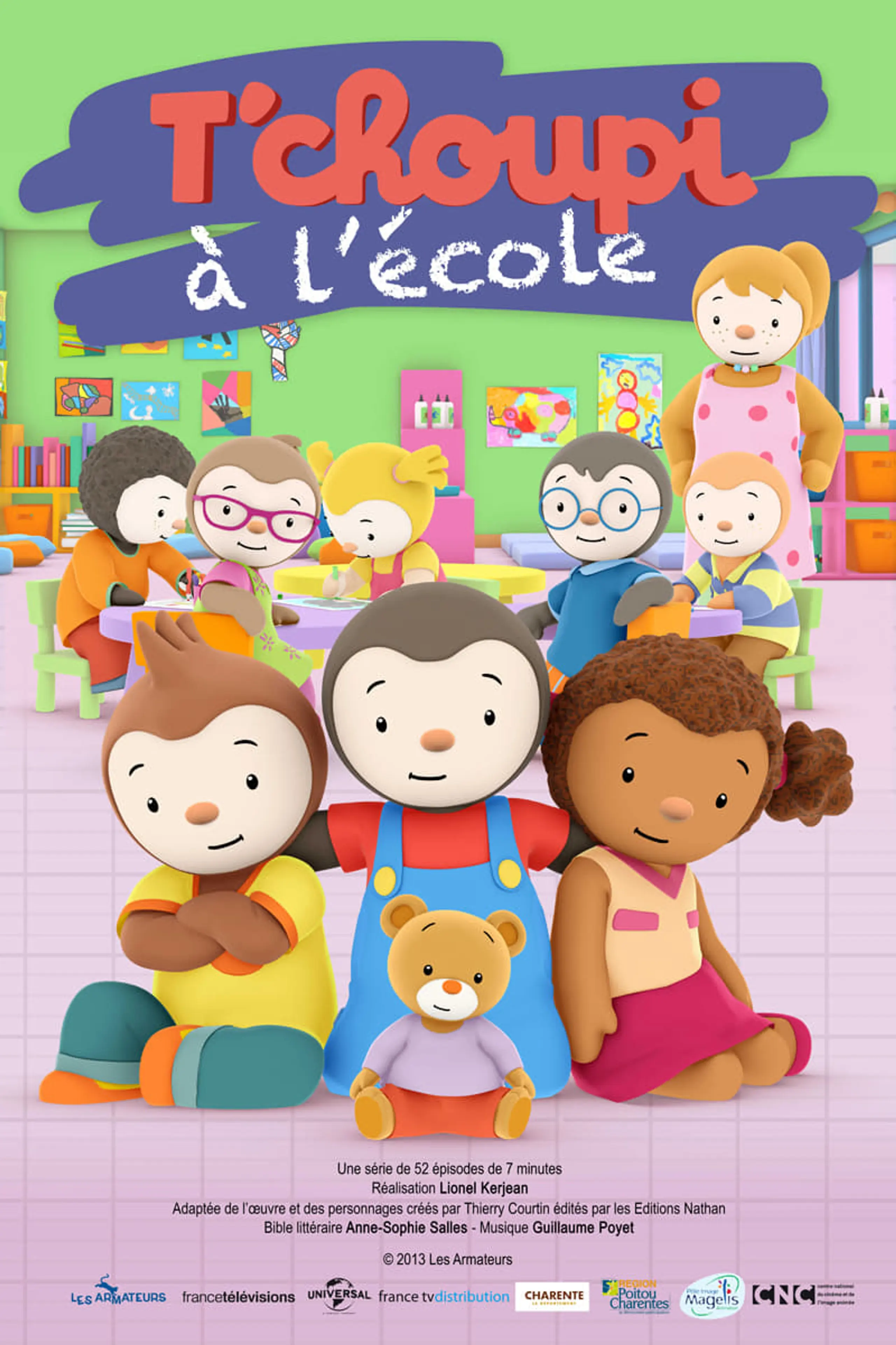 T'choupi à l'école