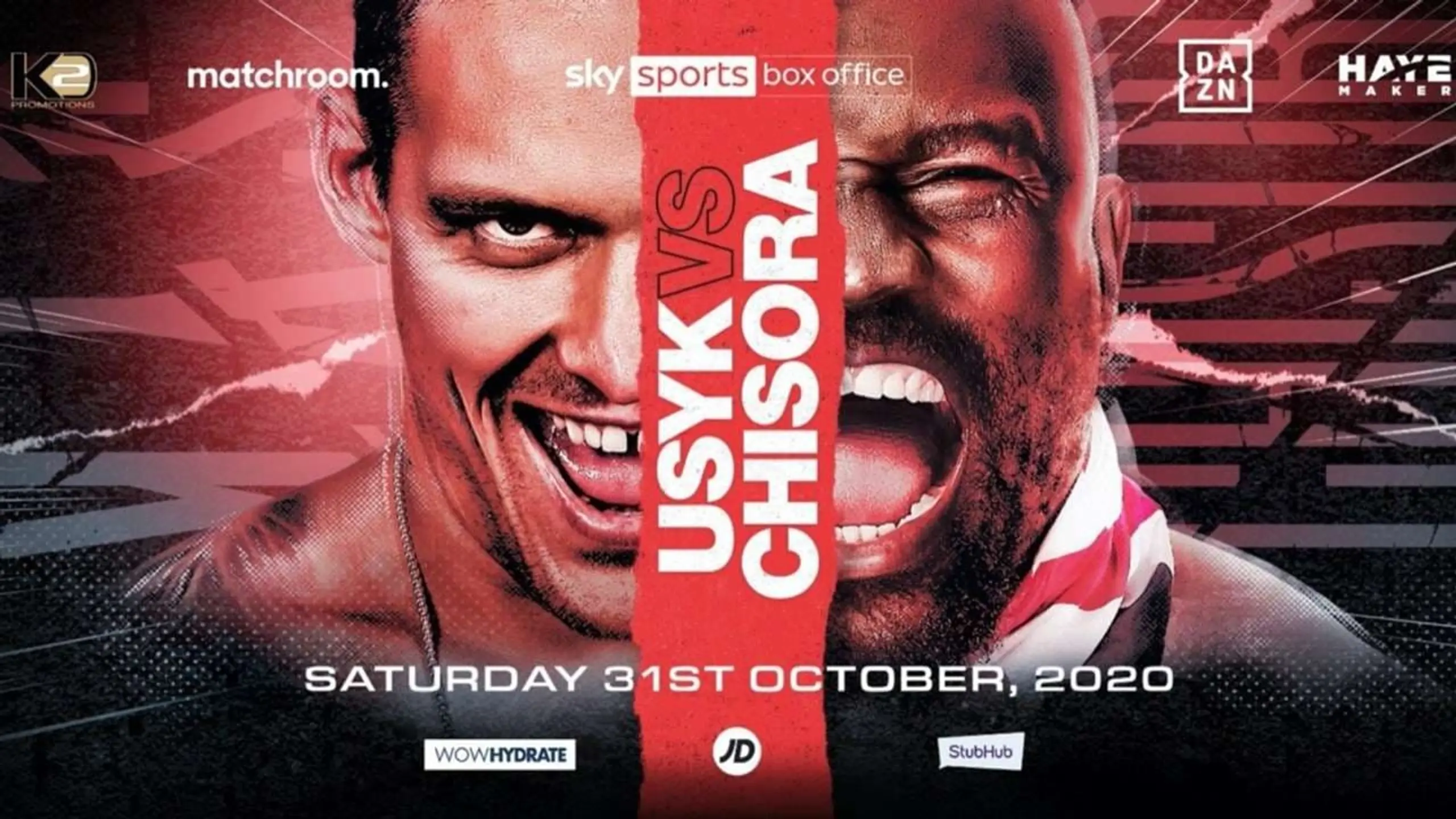 Oleksandr Usyk vs Dereck Chisora