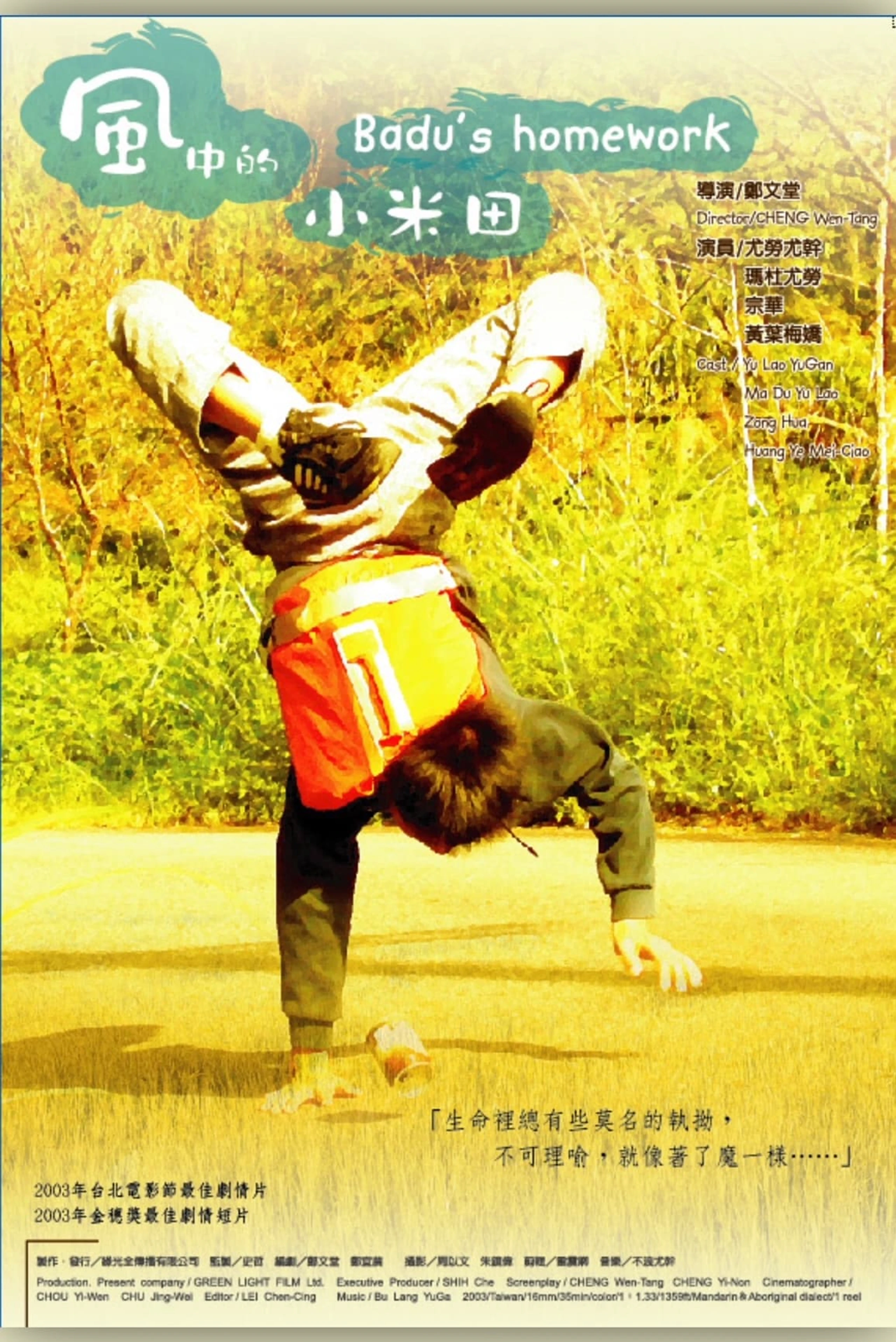 風中的小米田