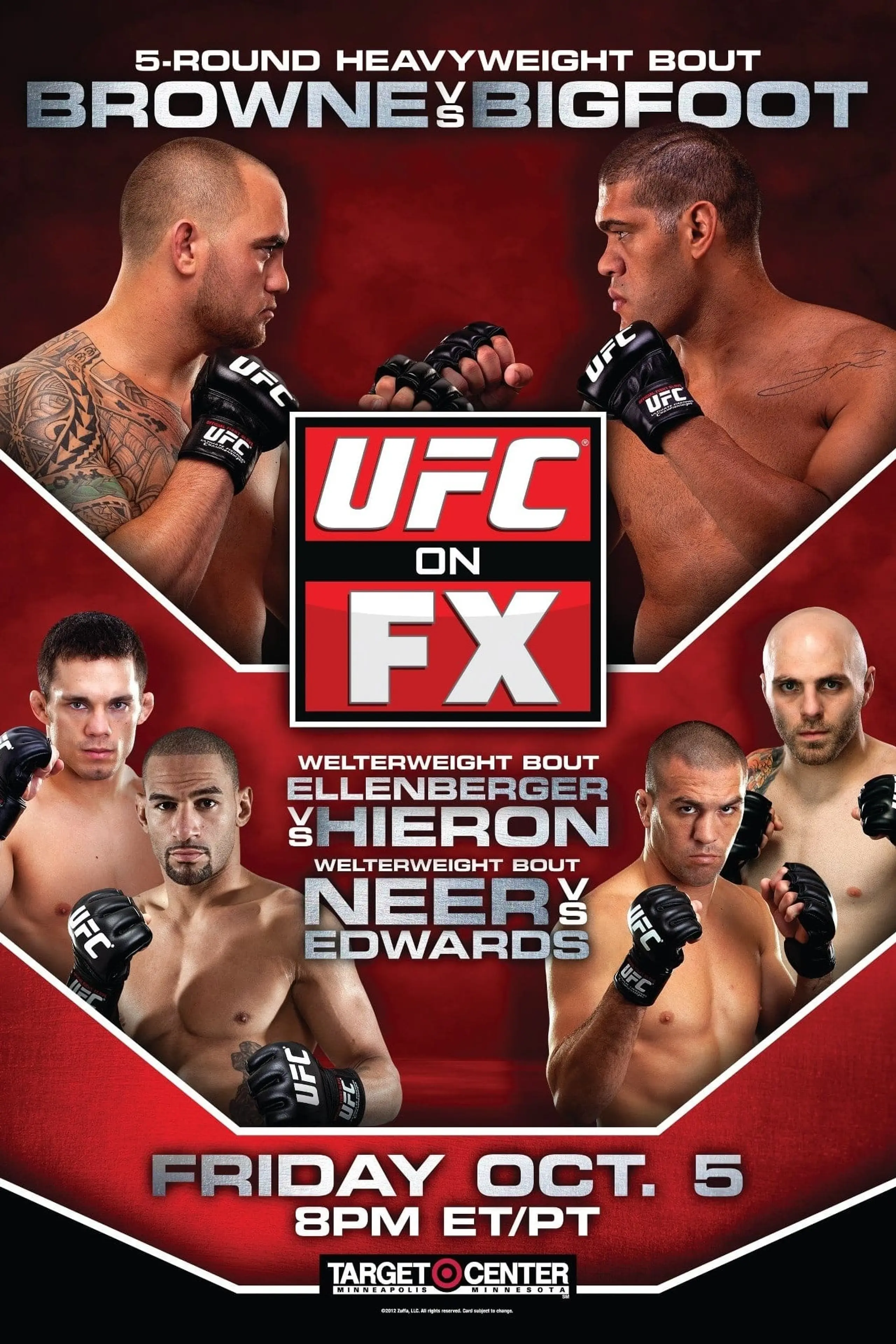 UFC on FX: Browne vs. Bigfoot