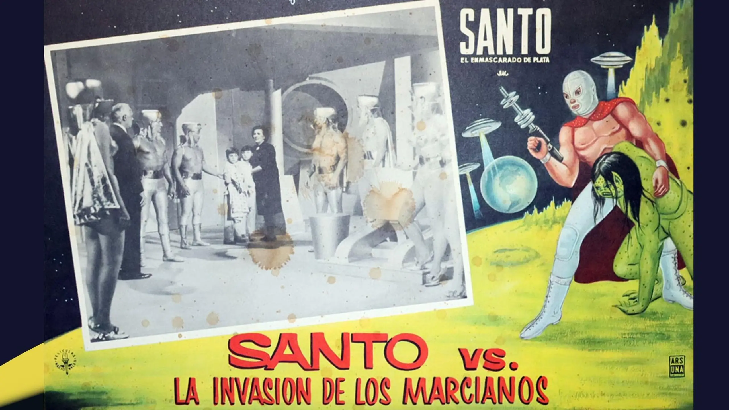 Santo el enmascarado de plata vs. la invasión de los marcianos