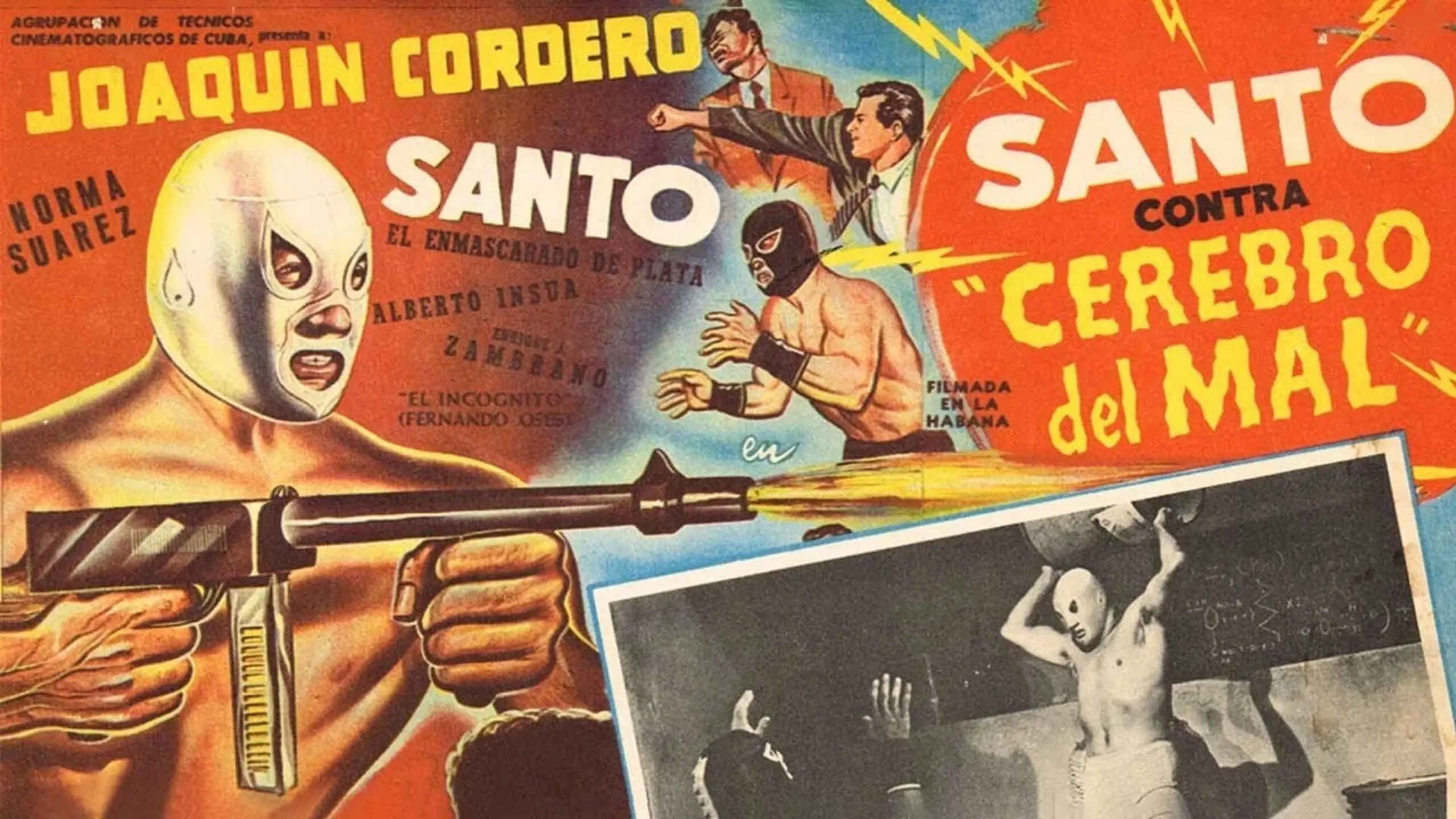 Santo vs. the Evil Brain