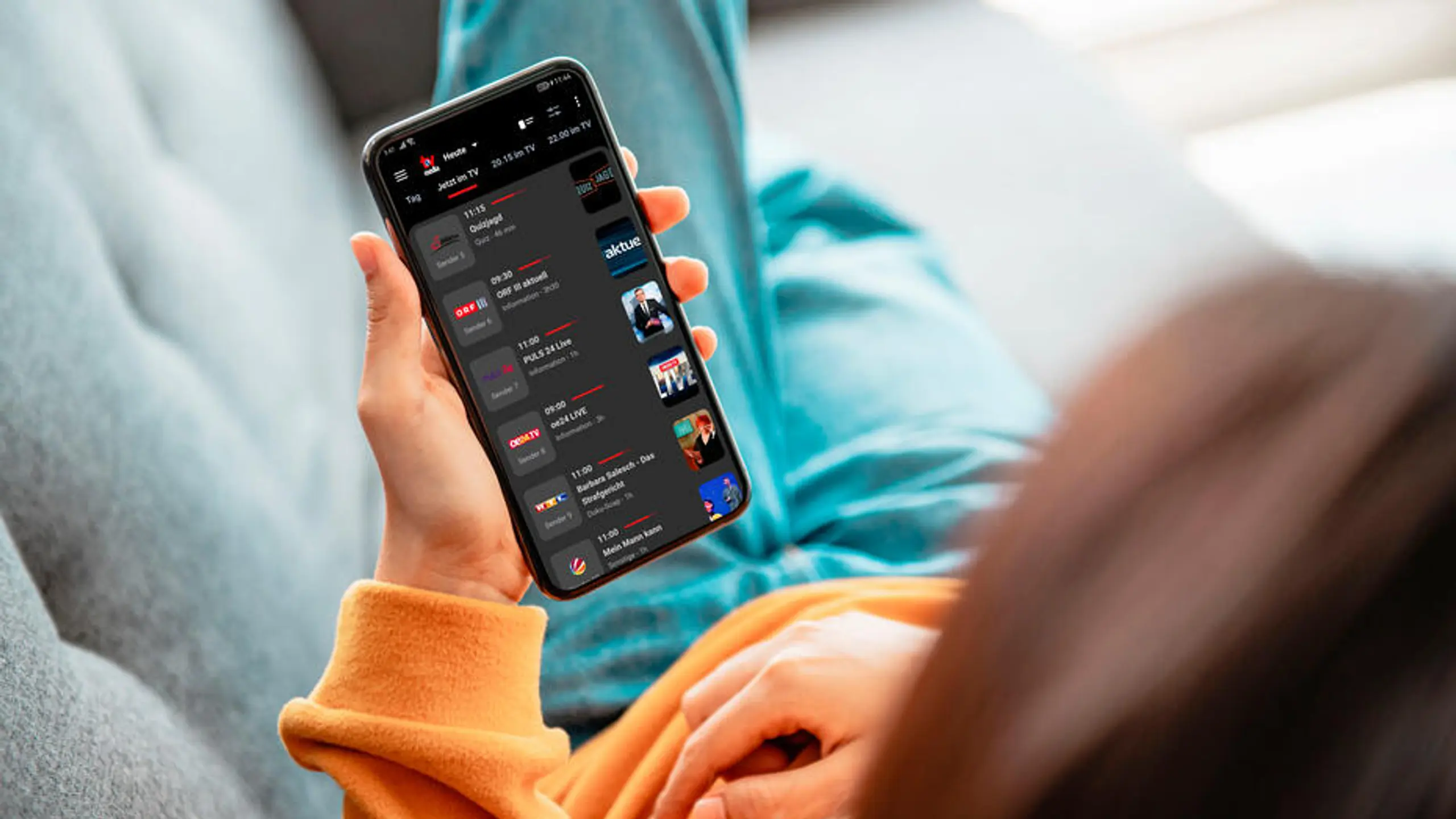 Mit der kostenlosen App von TV-MEDIA haben Sie das TV-Programm immer im Griff