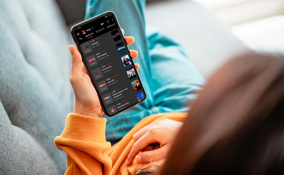 Mit der kostenlosen App von TV-MEDIA haben Sie das TV-Programm immer im Griff