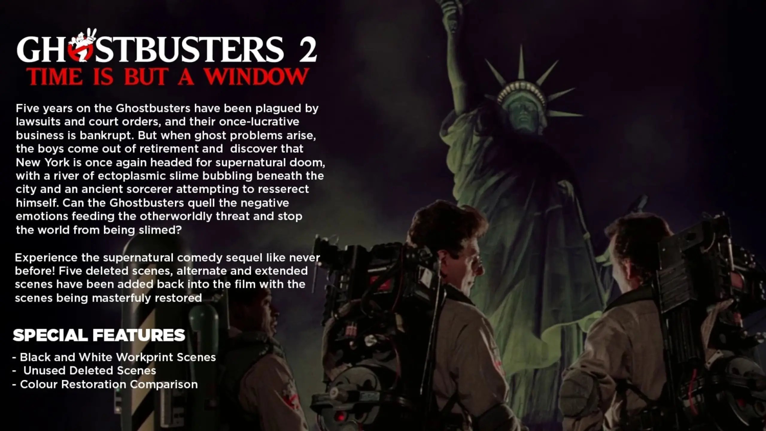 Time Is But a Window: Ghostbusters 2 and Beyond