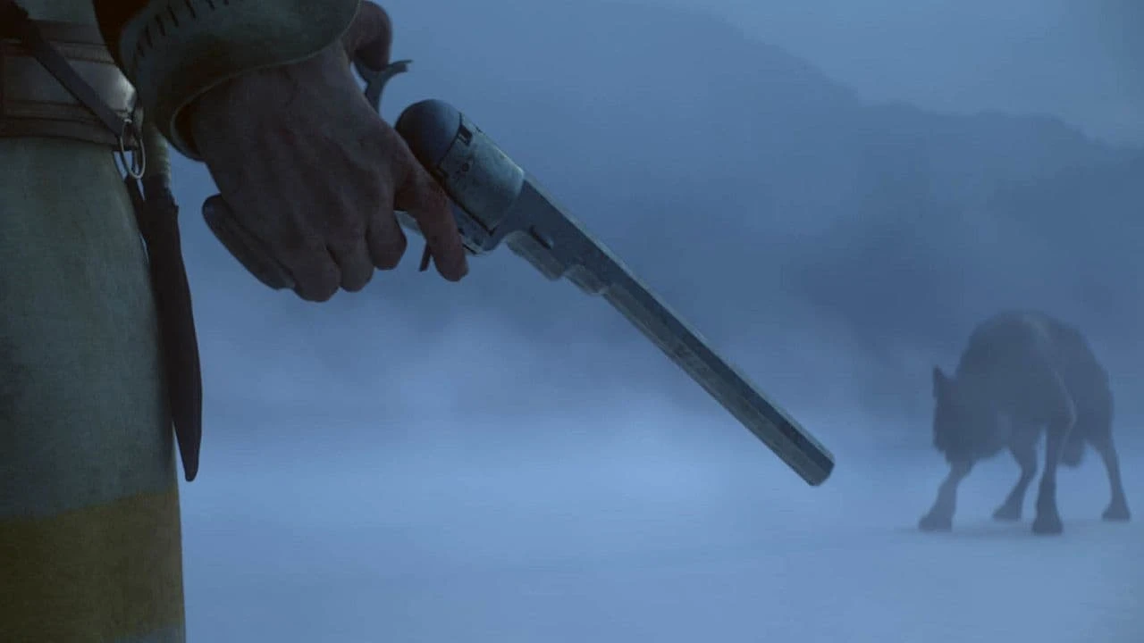 Alone a Wolf's Winter