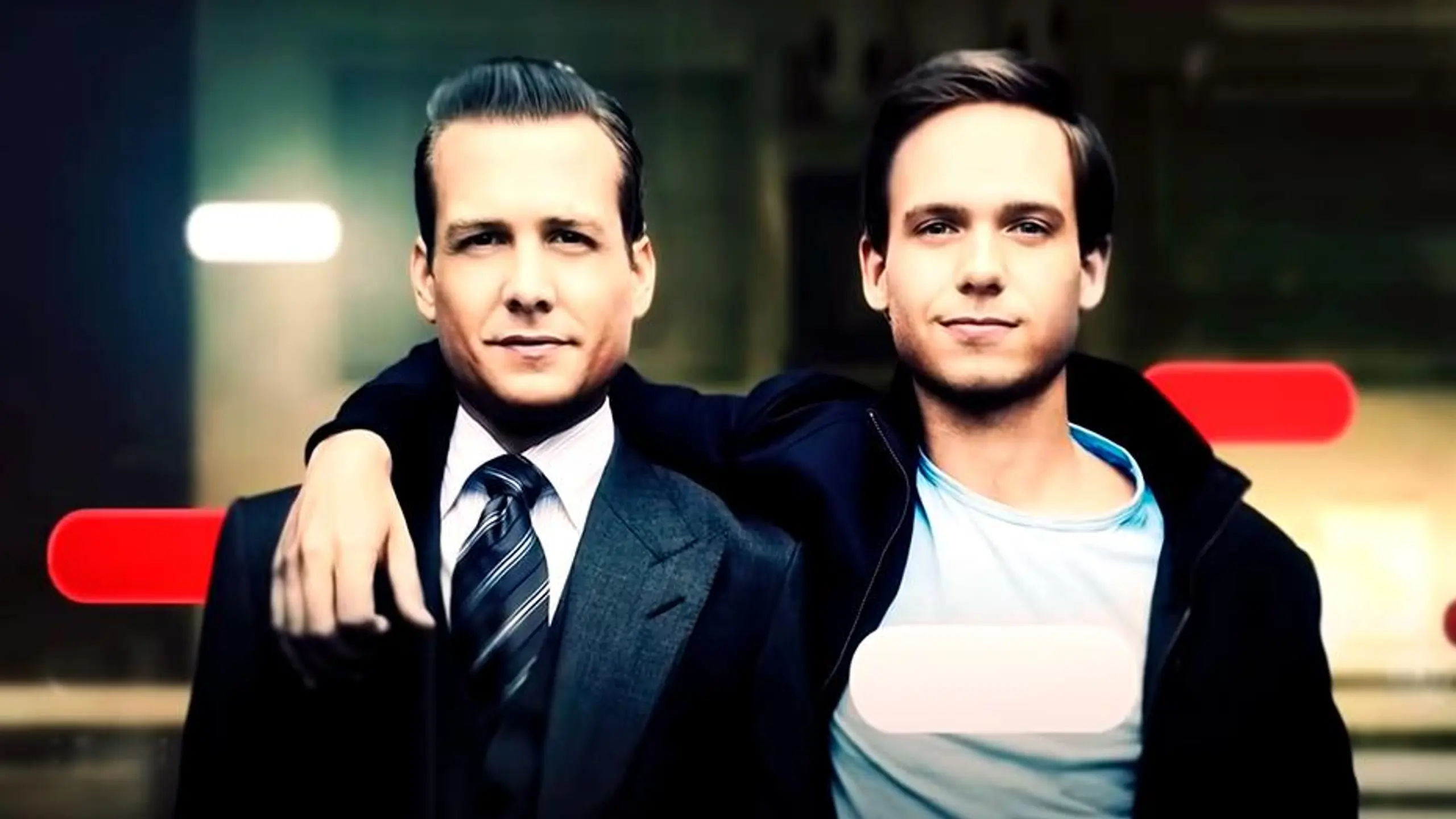 Suits-Staranwalt Harvey Specter und sein junger Co Mike