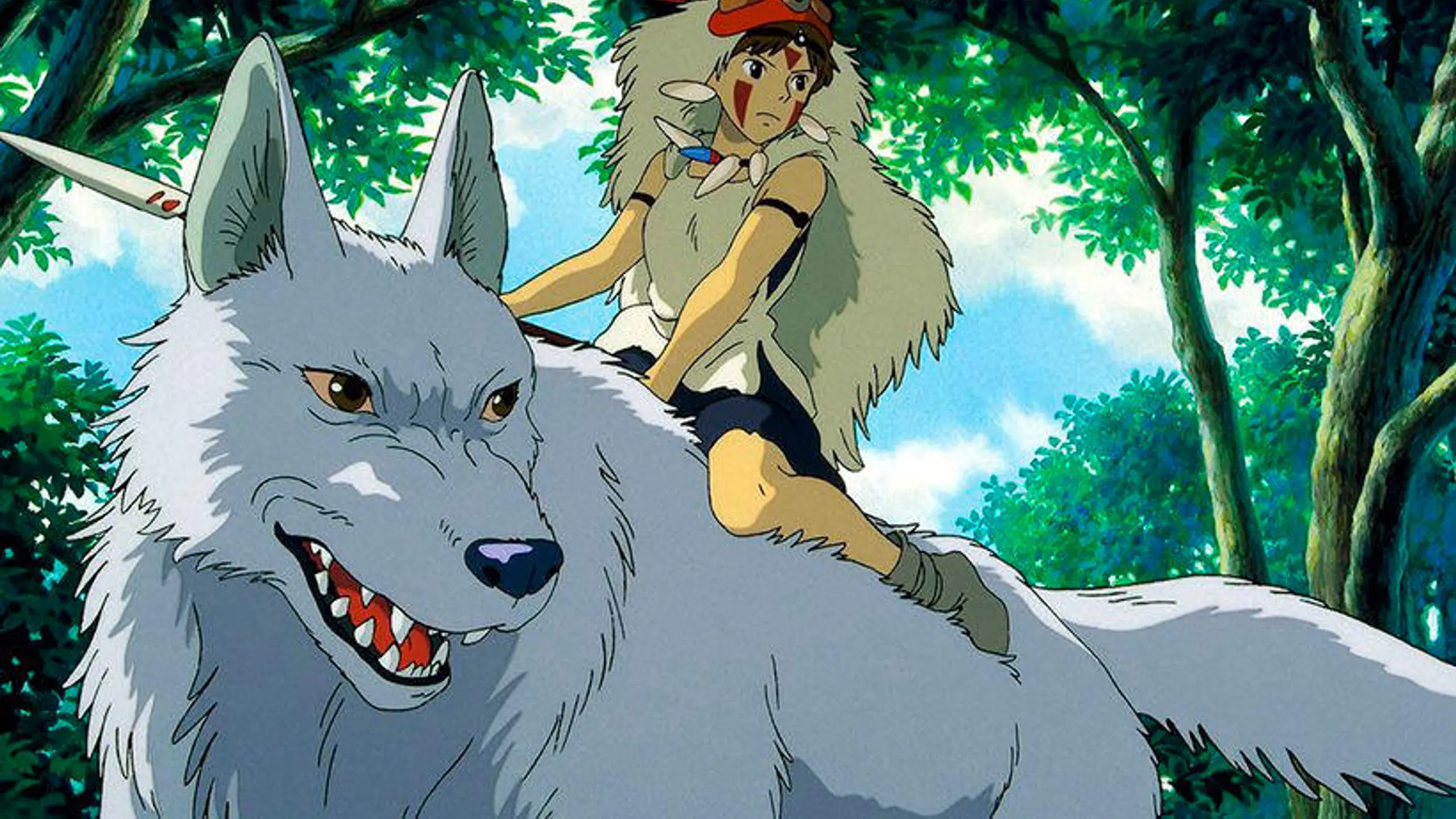 Szene aus dem Film „Prinzessin Mononoke“ (1997)