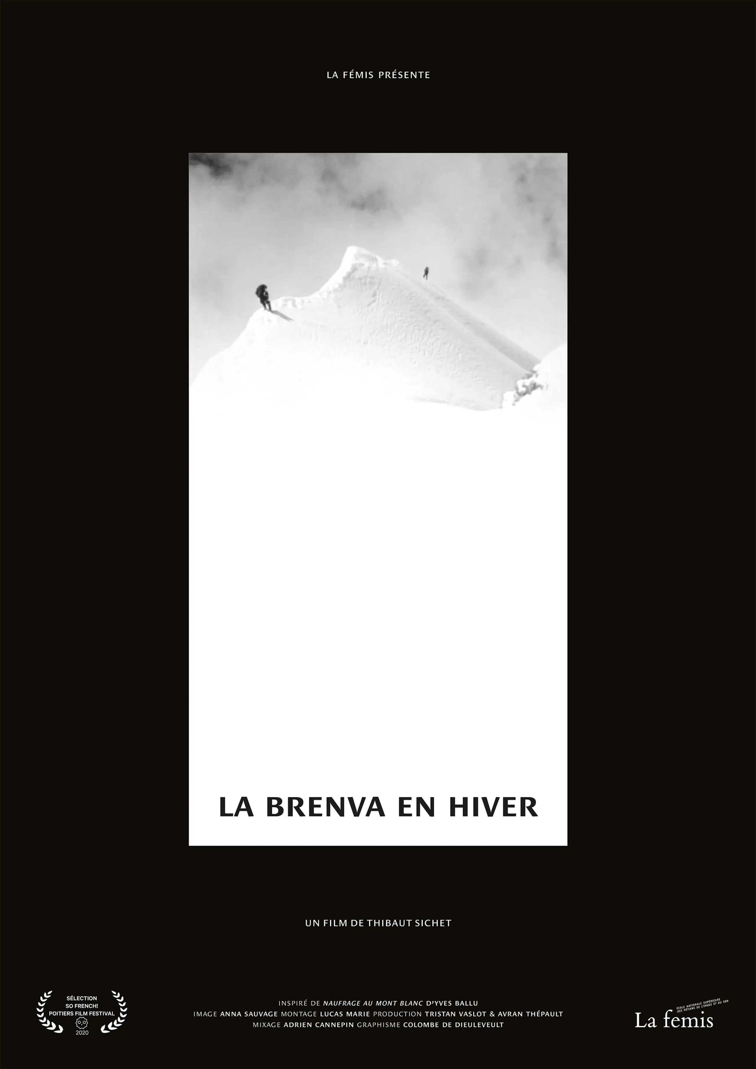 La Brenva en hiver