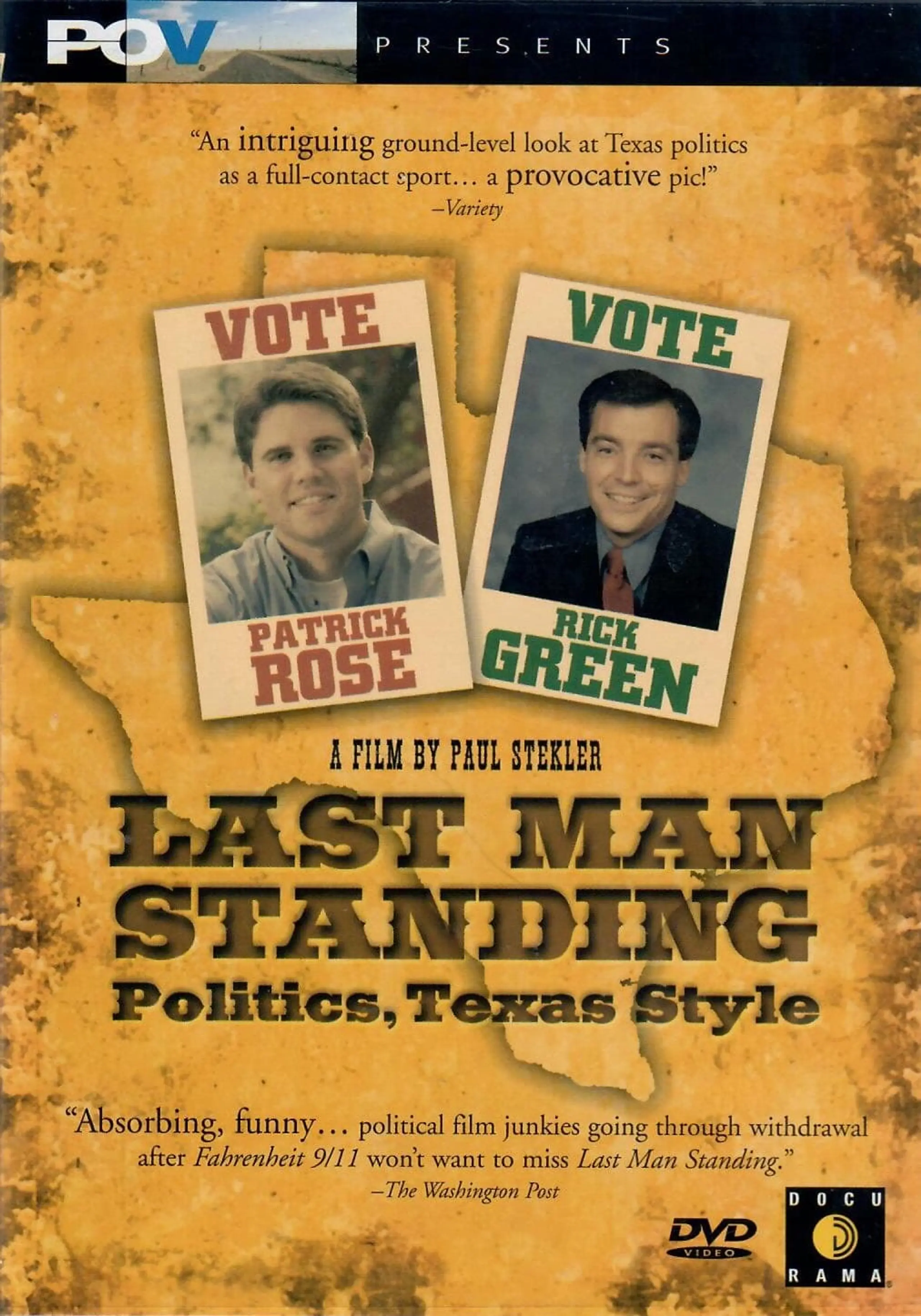 Last Man Standing: Politics - Texas Style: POV