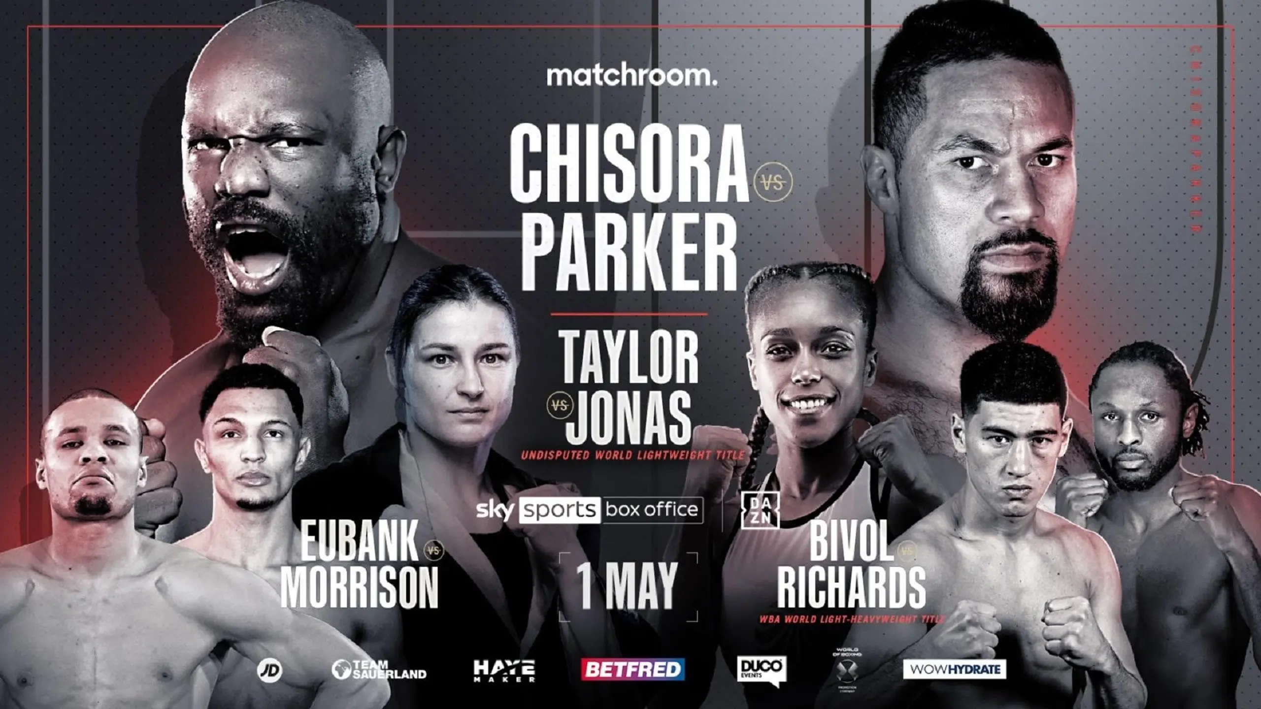 Derek Chisora vs Joseph Parker