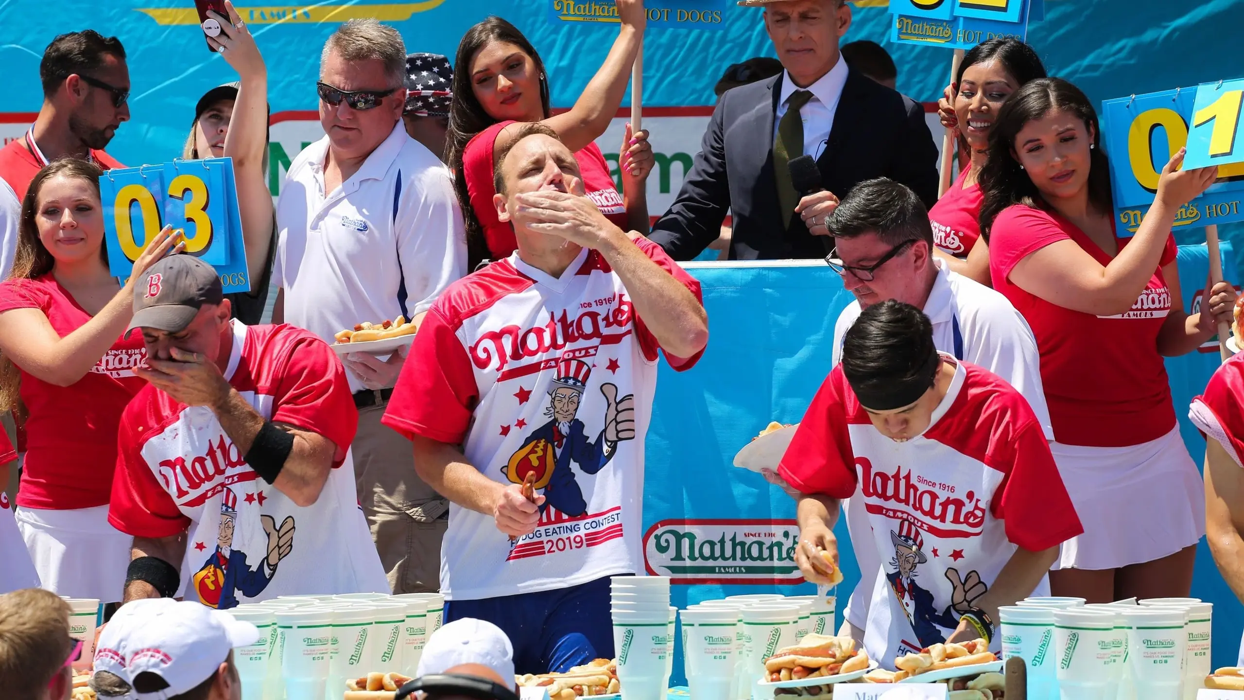 Nathan's Hot Dog Eating Contest