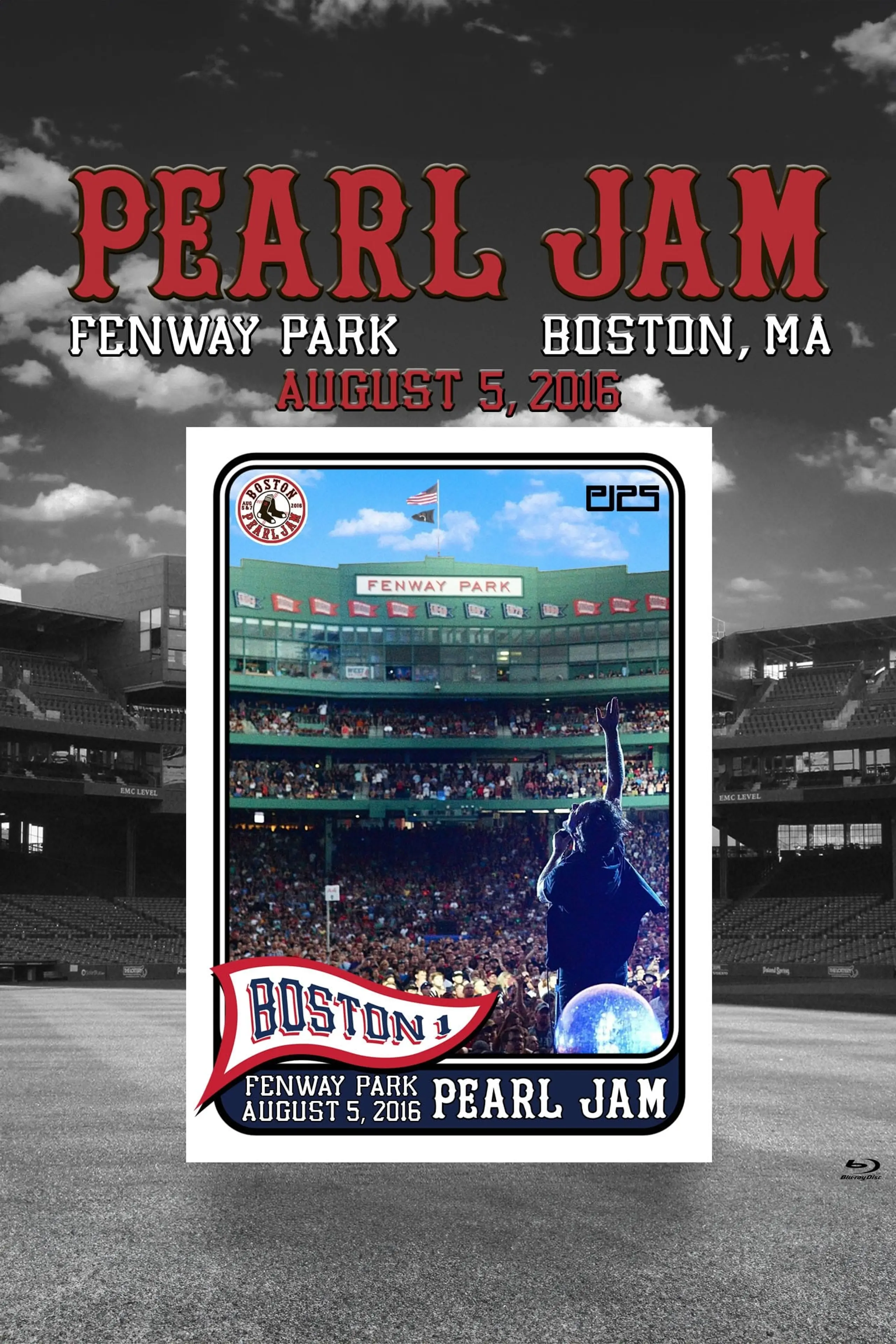 Pearl Jam Live at Fenway Park 08-05-2016