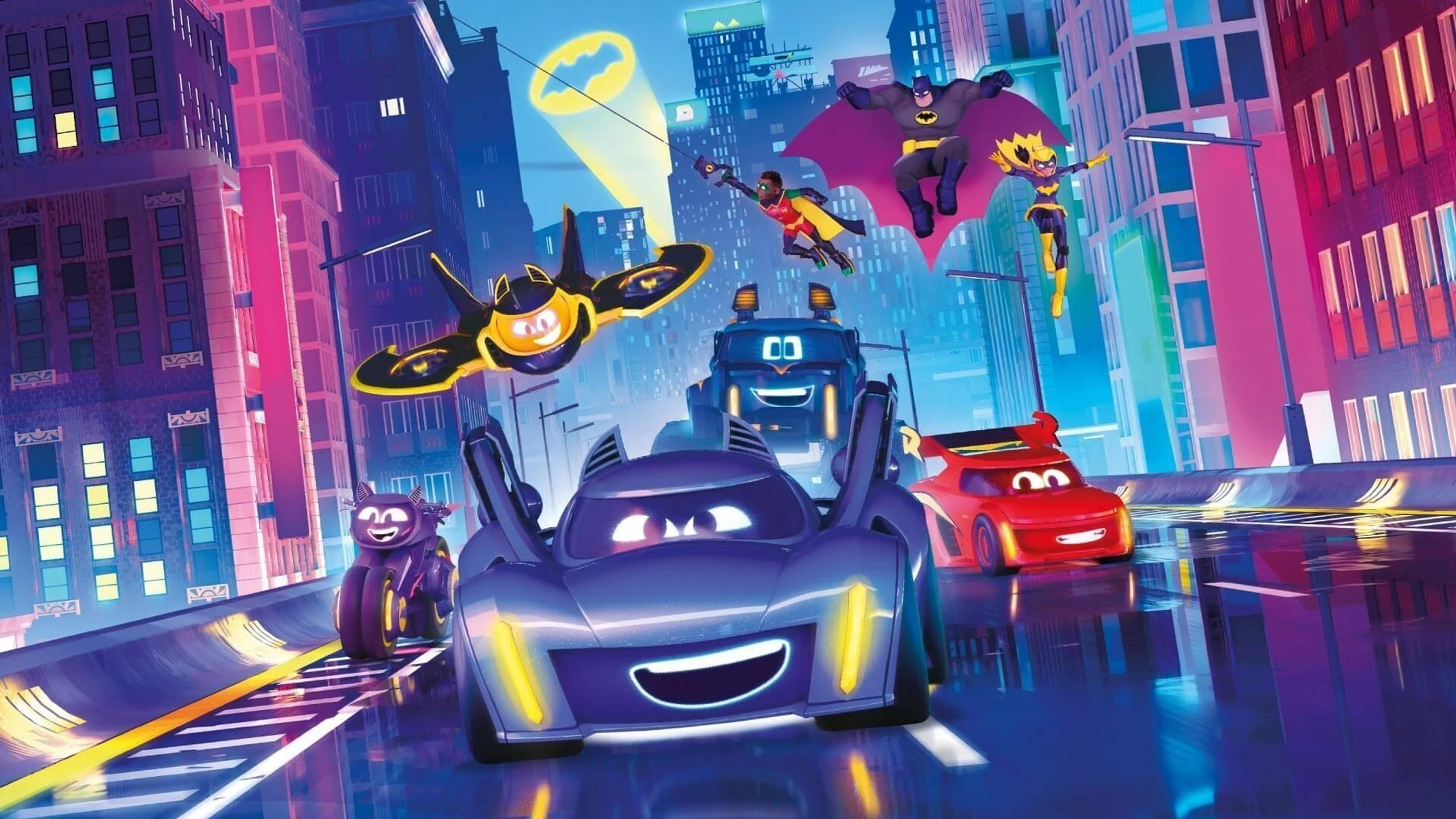 Hier kommen die Batwheels