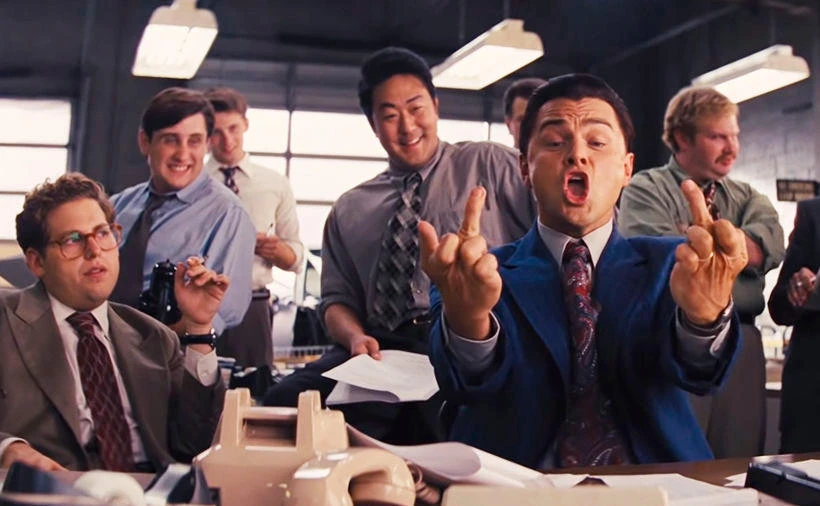 Screenshot aus Trailer zu The Wolf of Wall Street