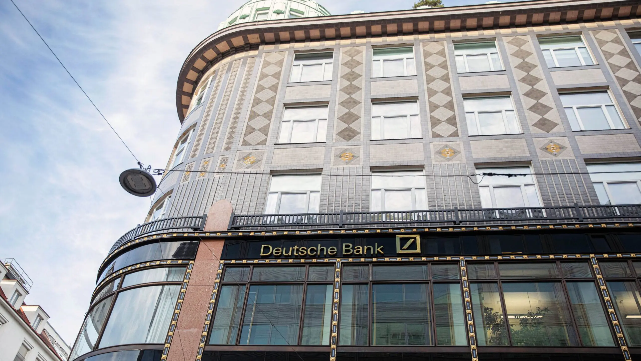 Die Deutsche Bank Niederlassung am Fleischmarkt in Wien