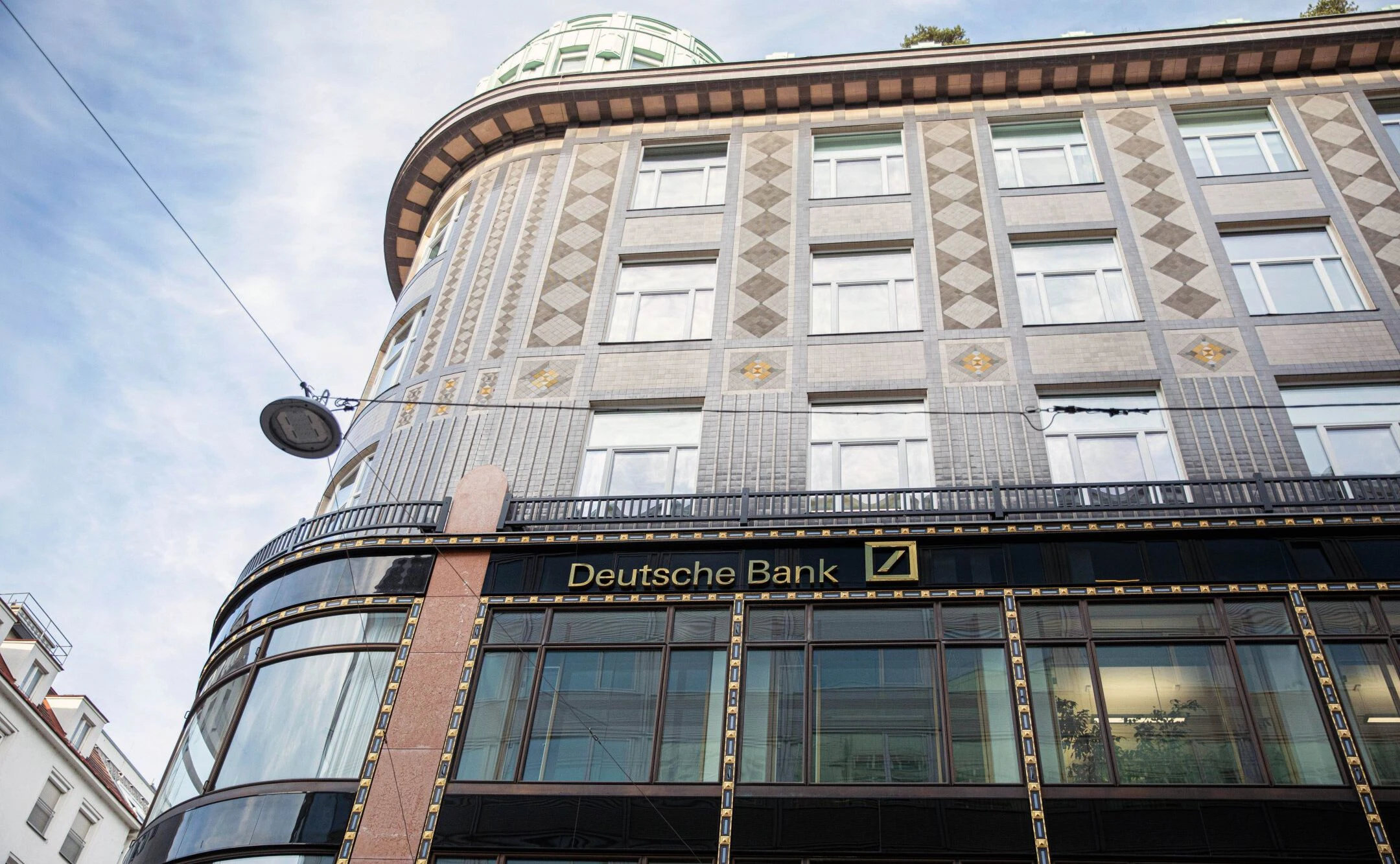 Die Deutsche Bank Niederlassung am Fleischmarkt in Wien