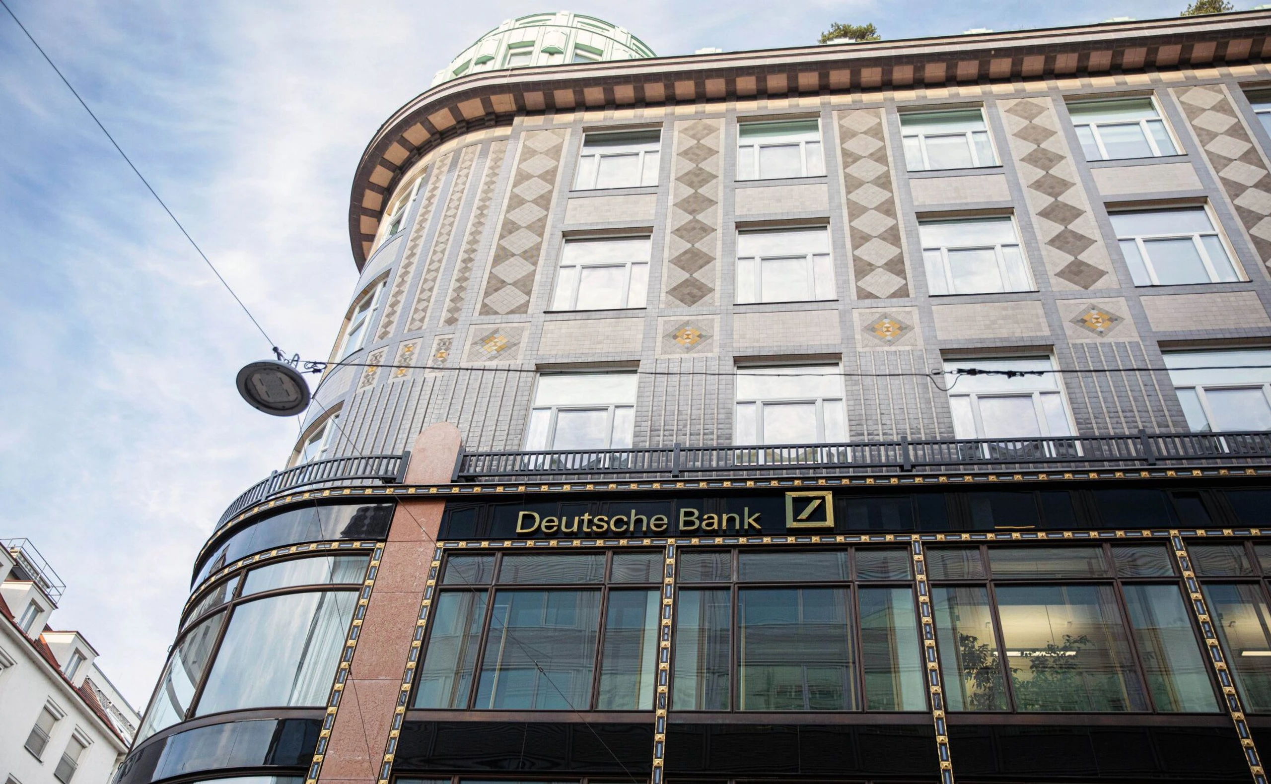 Die Deutsche Bank Niederlassung am Fleischmarkt in Wien