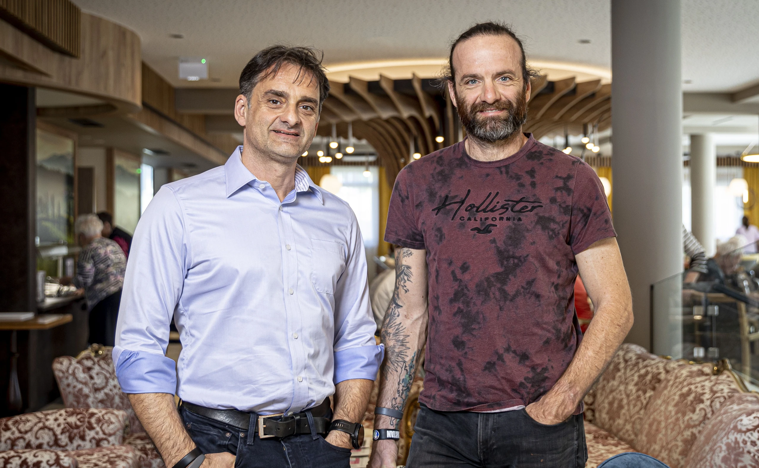 Harald (l.) und Jürgen Brunner.&nbsp;Die Betreiber des Pflegewohnheims Kirschallee in Deutschlandsberg bieten an acht Standorten in der Steiermark auch betreutes Wohnen an. Die Immobilien stehen in ihrem Eigentum.