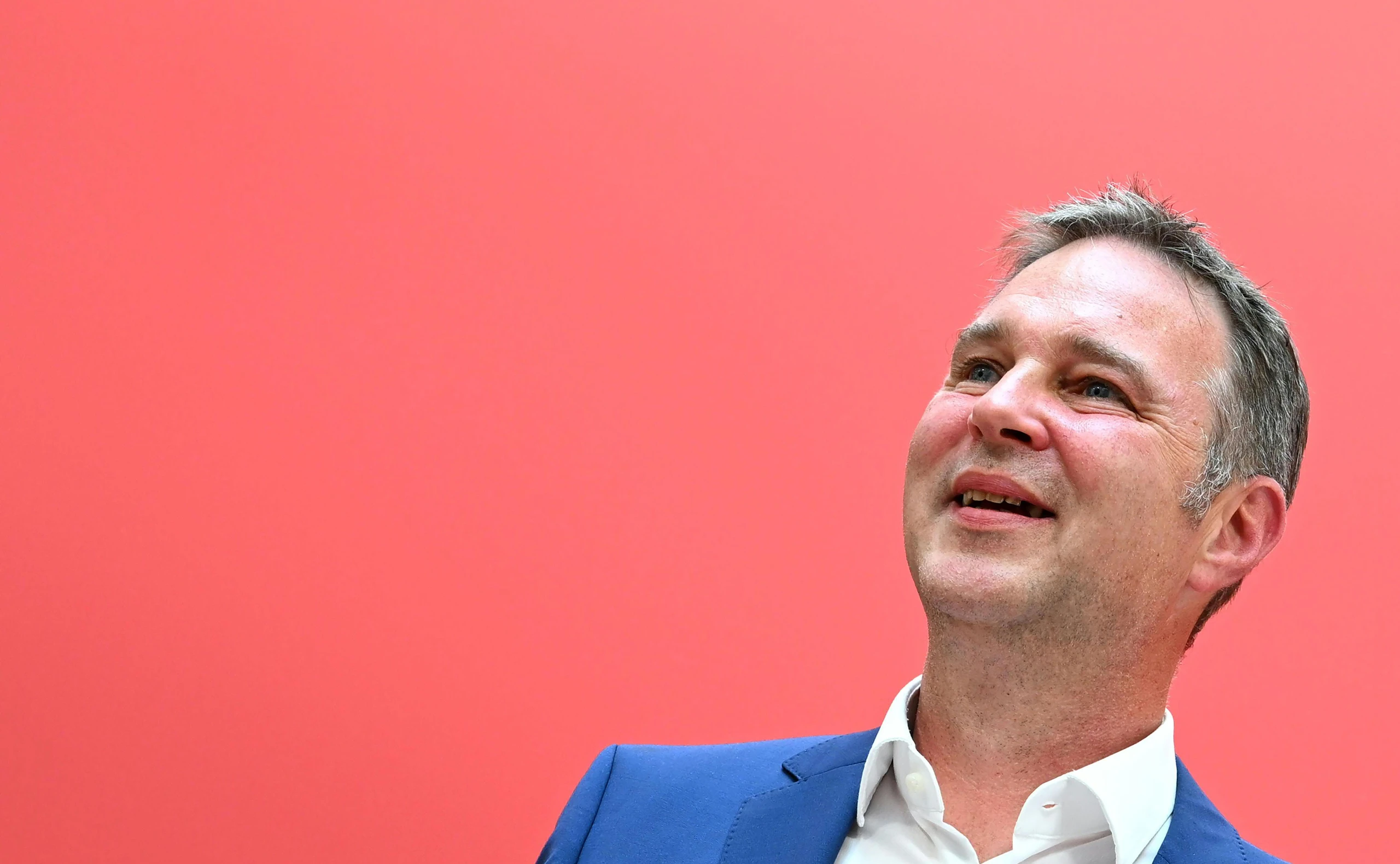 Andreas Babler, lachend