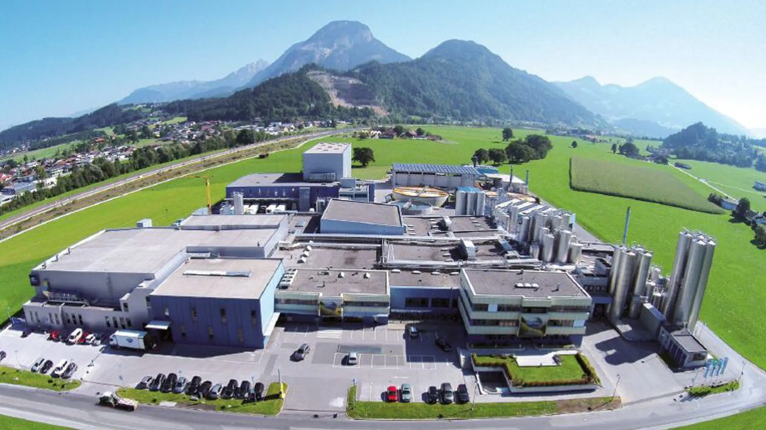 Das zu Berglandmilch gehörende Werk der Tirol Milch in Wörgl