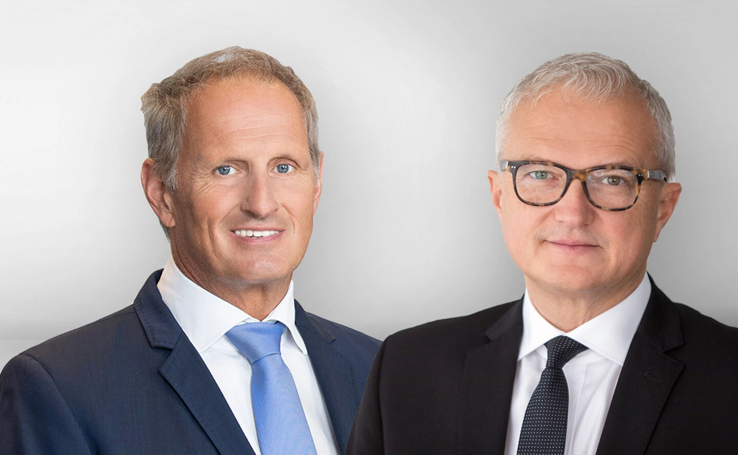KSV1870 Präsident Roland Wernik (links) und CEO Ricardo José Vybiral