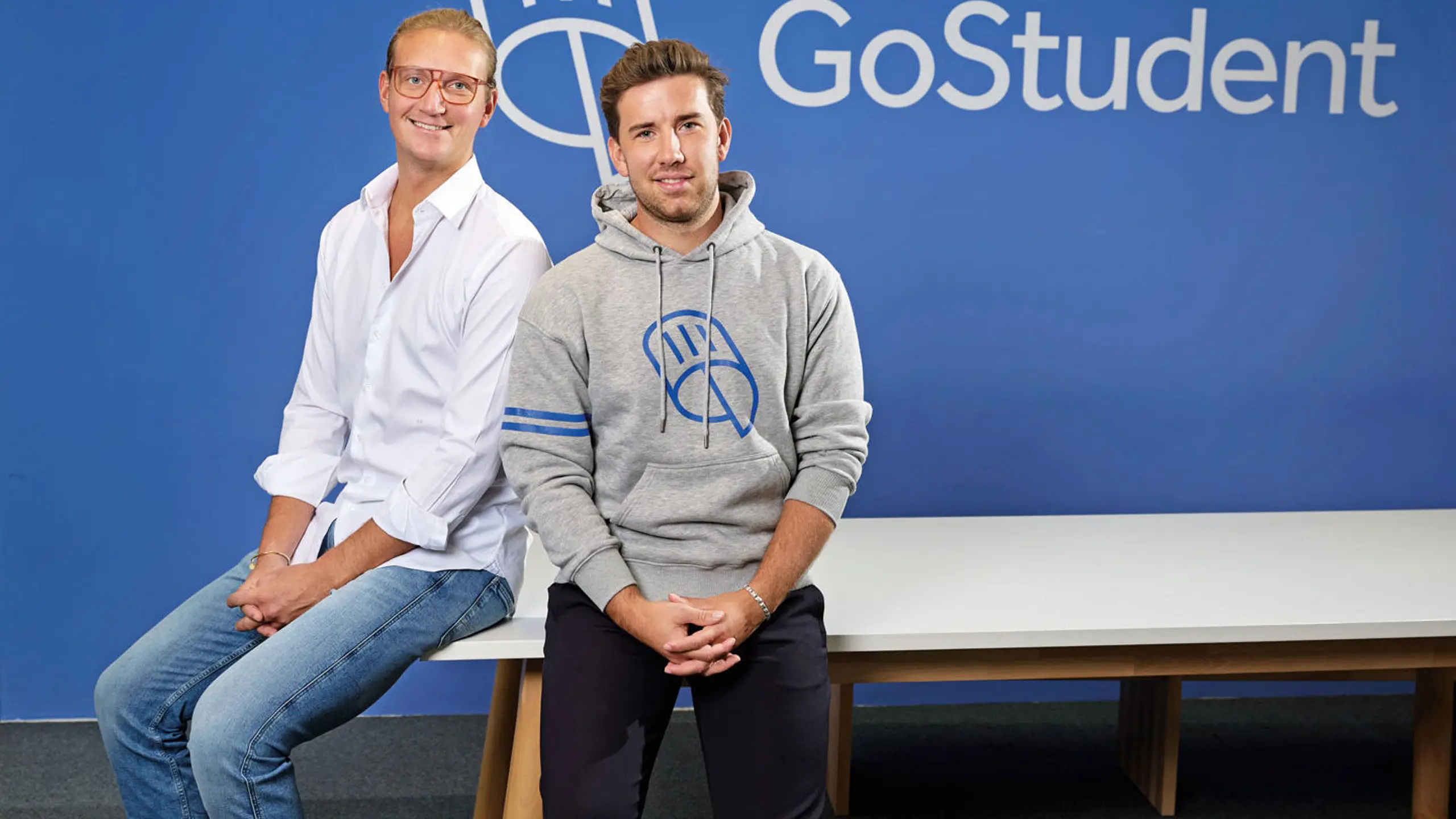 Die GoStudent Gründer Felix Ohswald und Gregor Müller