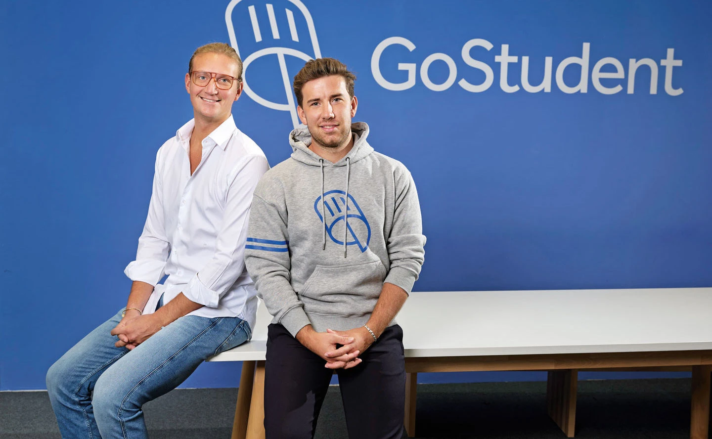 Die GoStudent Gründer Felix Ohswald und Gregor Müller