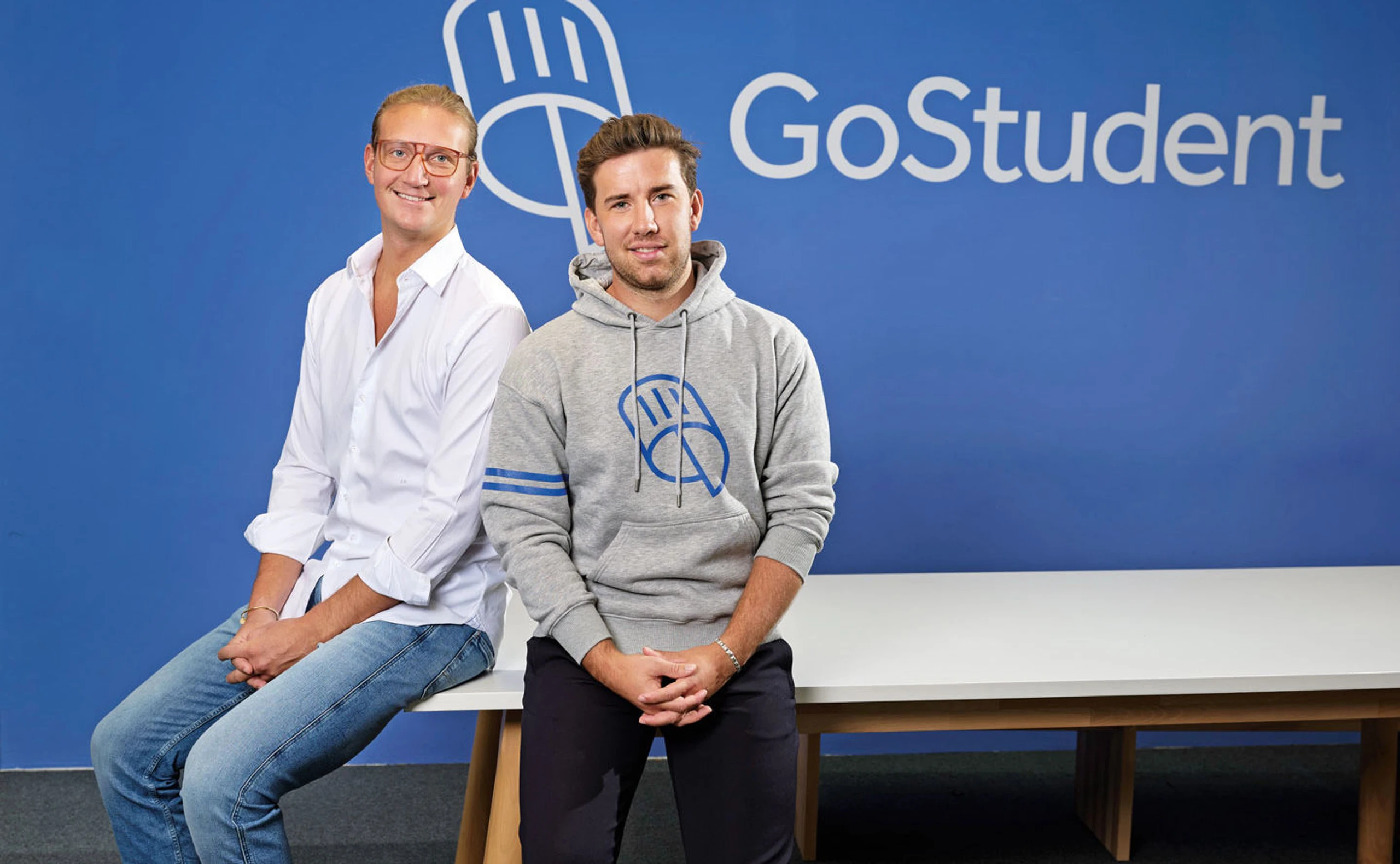 Die GoStudent Gründer Felix Ohswald und Gregor Müller