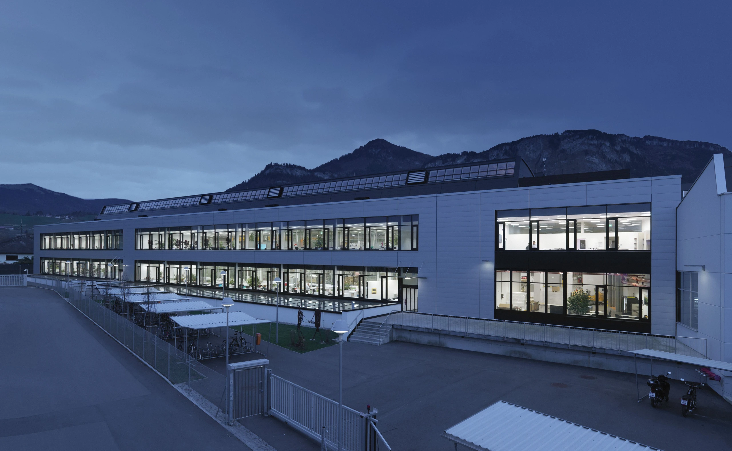 Das Zumtobel-Werk in Dornbirn
