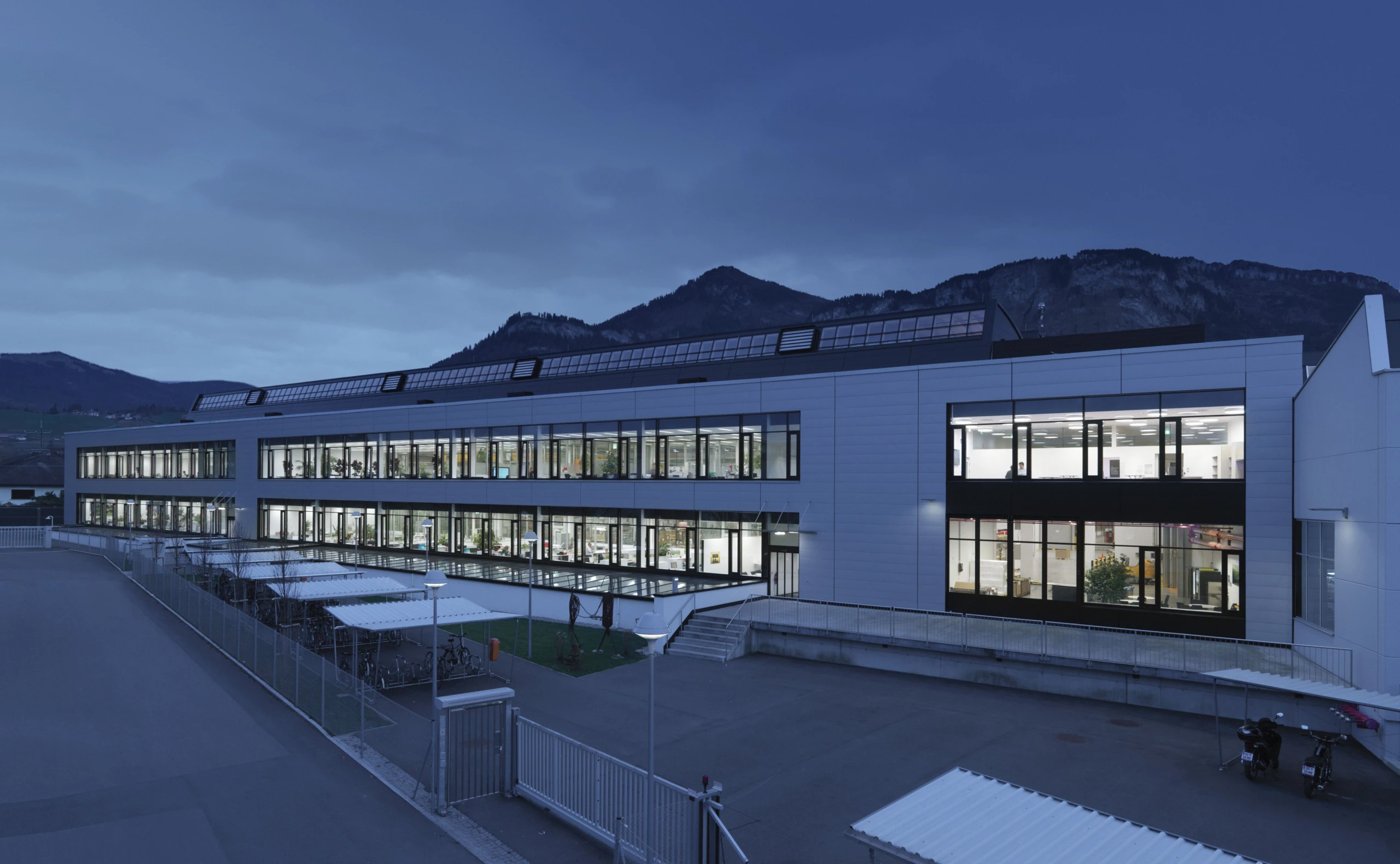 Das Zumtobel-Werk in Dornbirn
