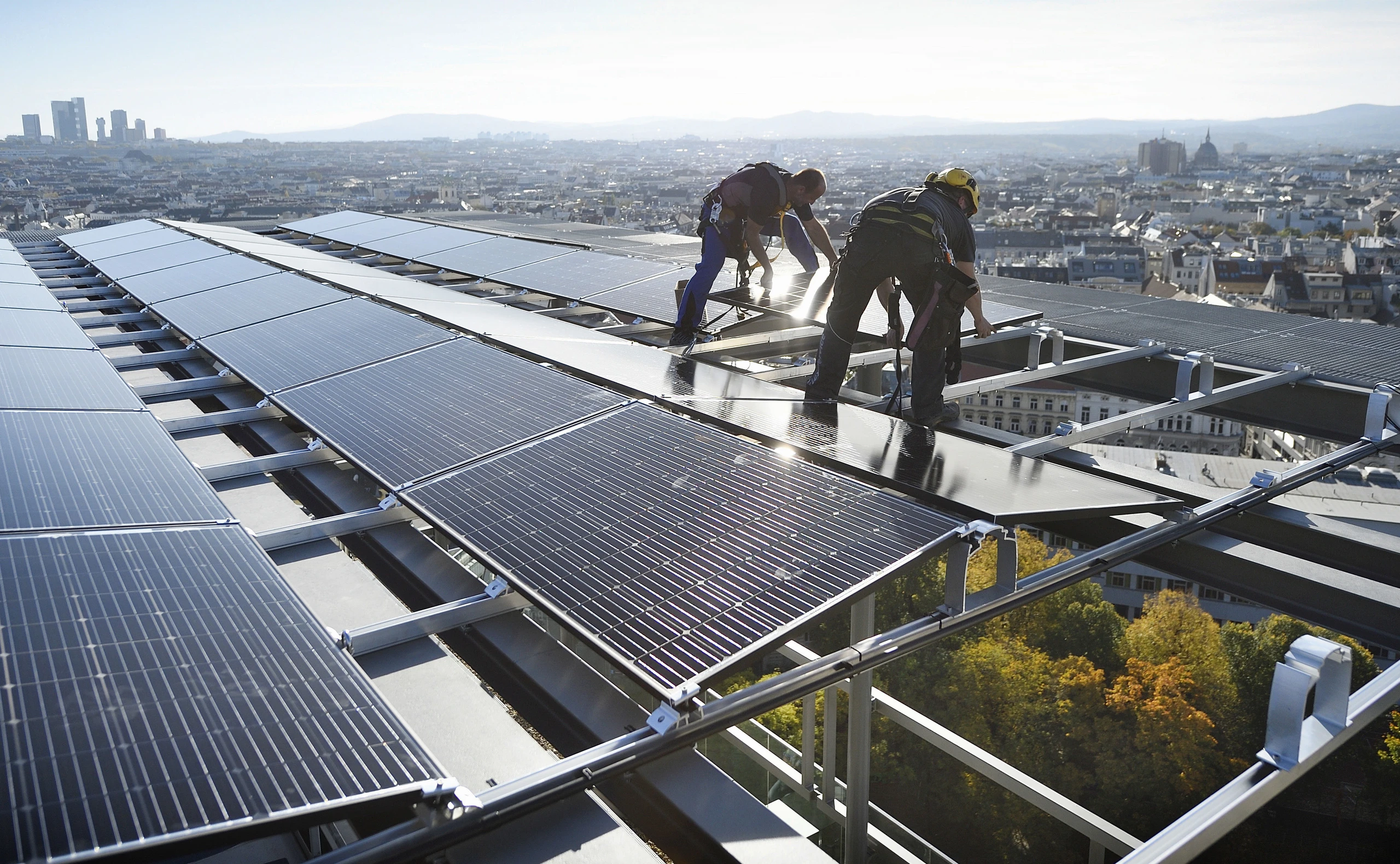PHOTOVOLTAIK. Bis 2030 soll die Photovoltaik-Gesamtleistung in Wien 800 Megawatt erreichen.