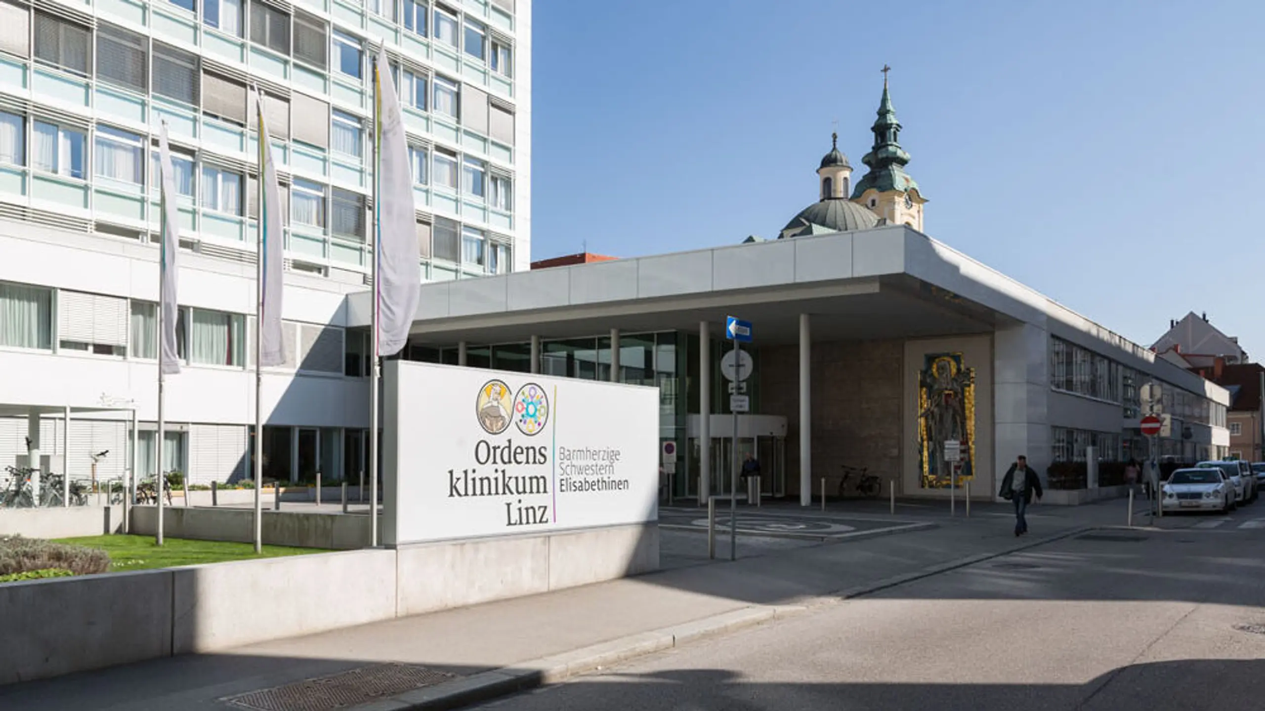 Das Ordensklinikum Linz der Barmherzigen Schwestern, ein Krankenhaus der Vinzenz Gruppe.