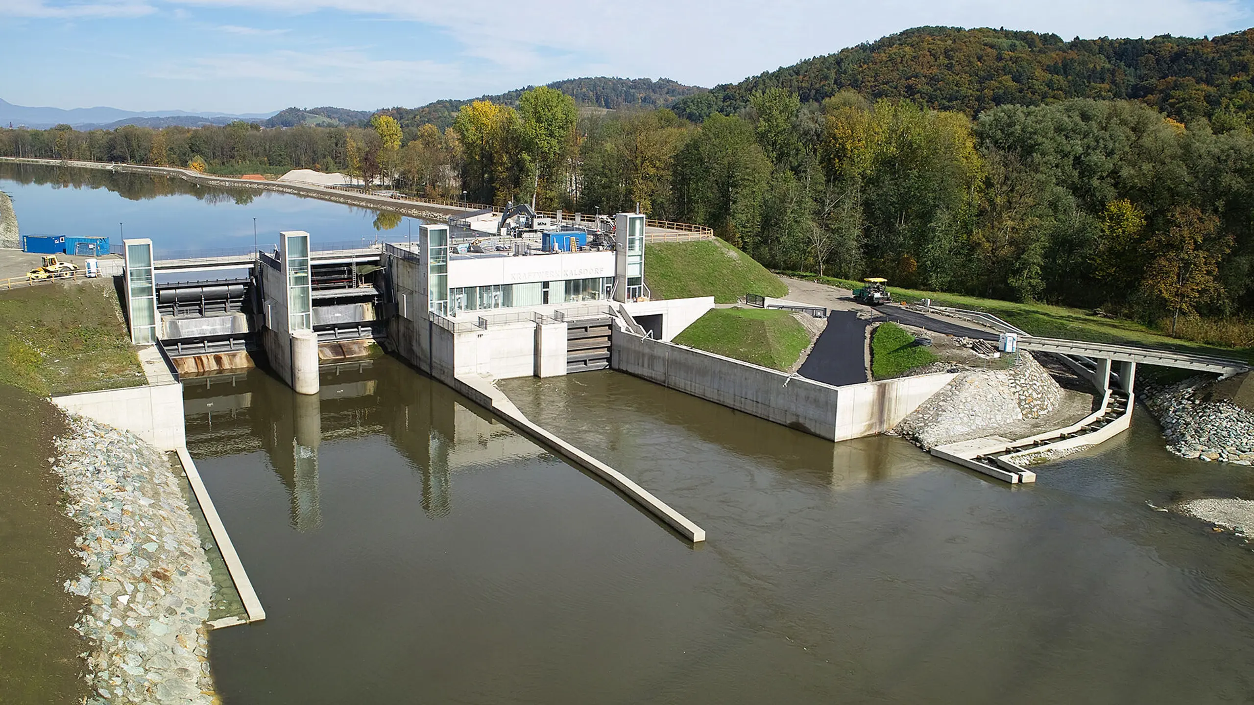 Das Kraftwerk Kalsdorf der Energie Steiermark AG