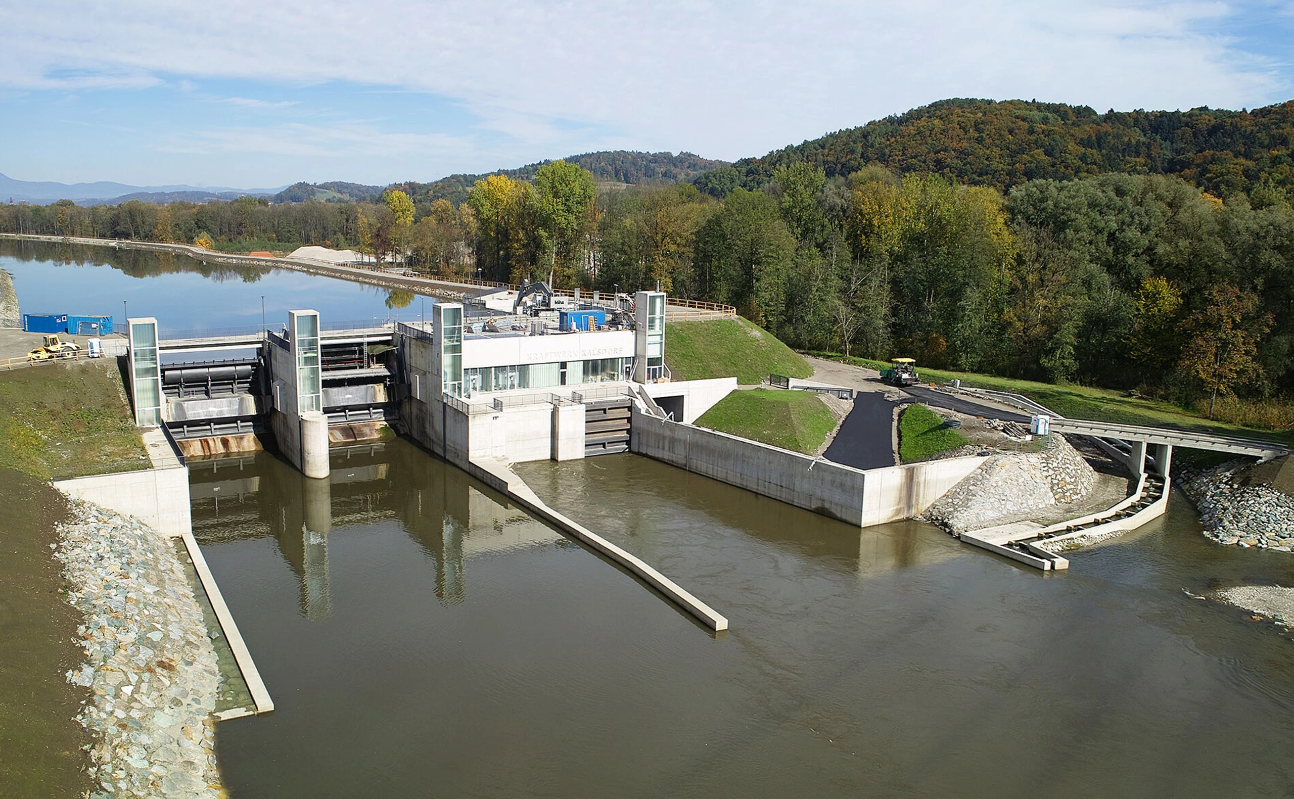Das Kraftwerk Kalsdorf der Energie Steiermark AG
