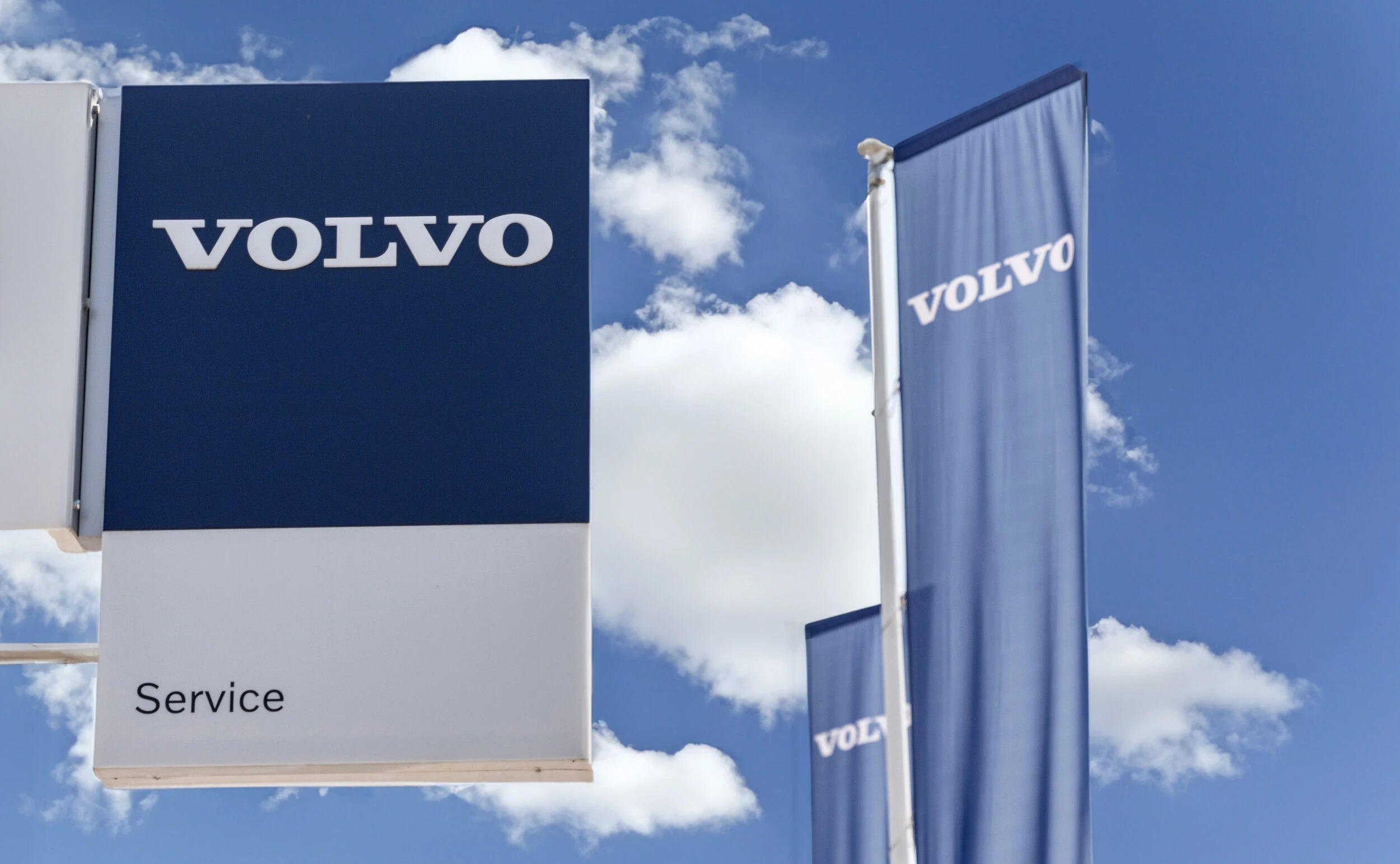 Volvo Logo Schriftzug
