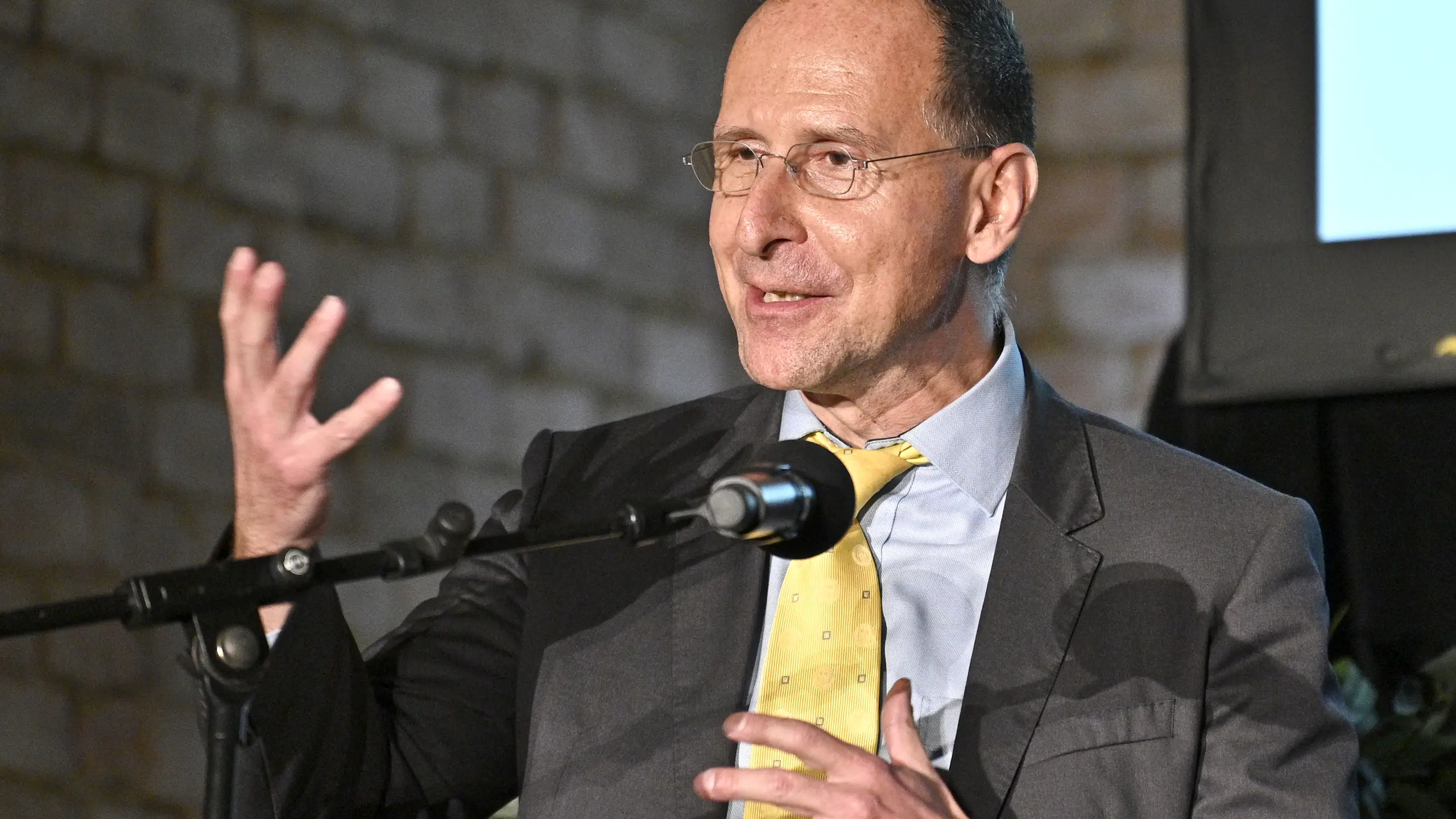 Peter Filzmaier bei der Award-Verleihung &quot;Journalisten des Jahres&quot; im Jänner 2020 in Wien