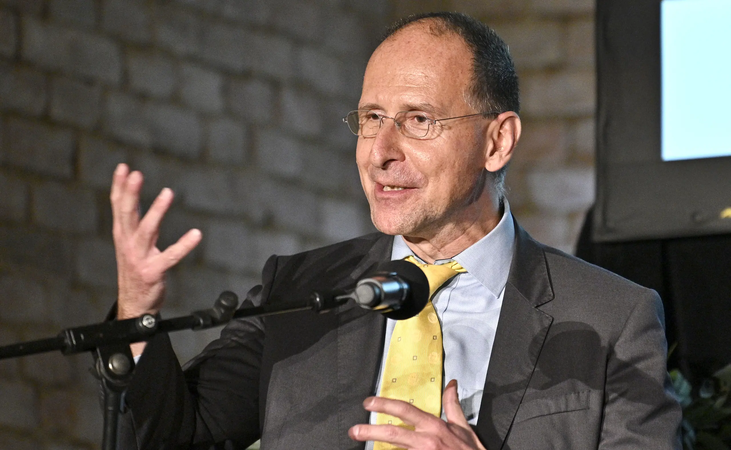 Peter Filzmaier bei der Award-Verleihung &quot;Journalisten des Jahres&quot; im Jänner 2020 in Wien