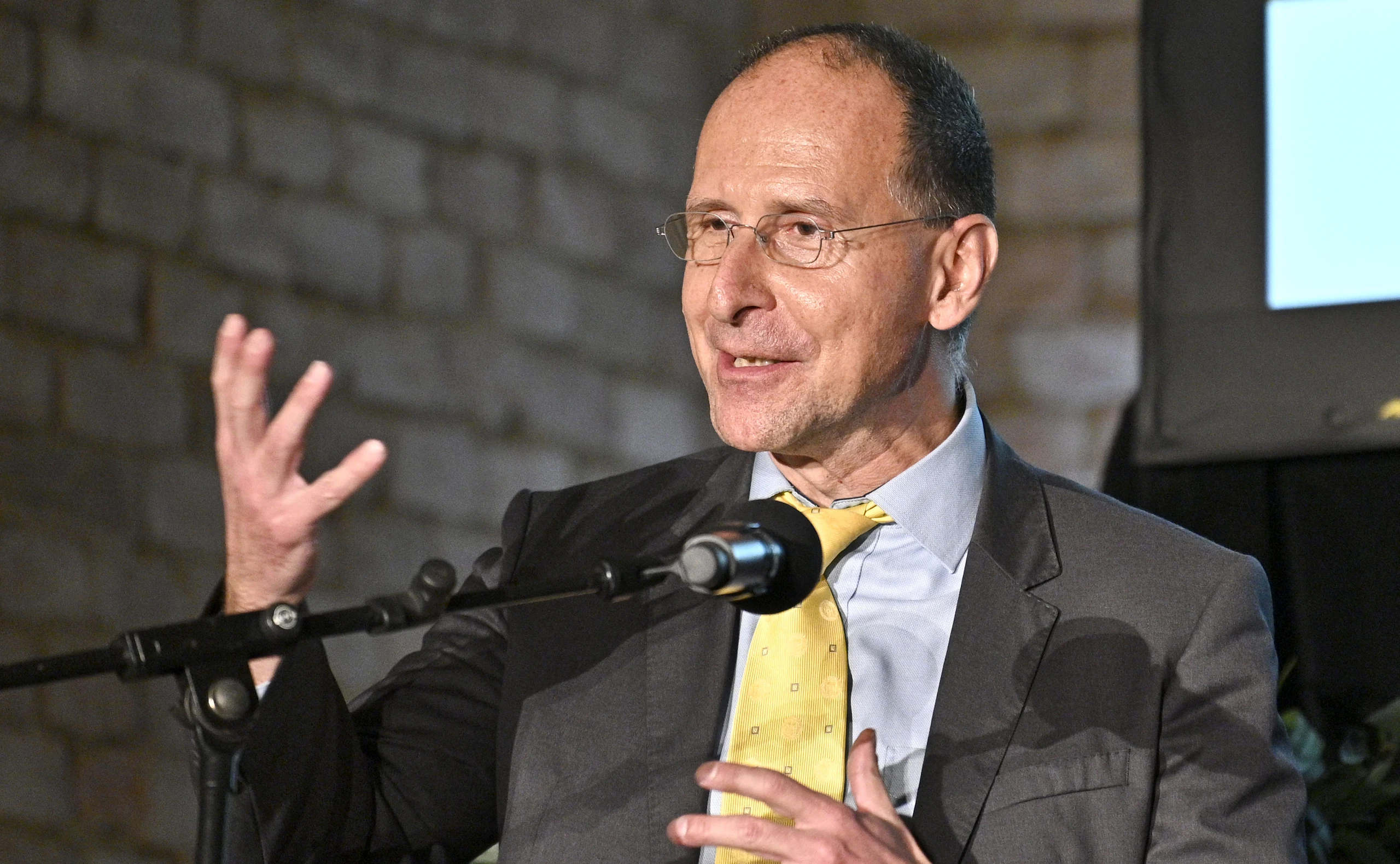 Peter Filzmaier bei der Award-Verleihung "Journalisten des Jahres" im Jänner 2020 in Wien