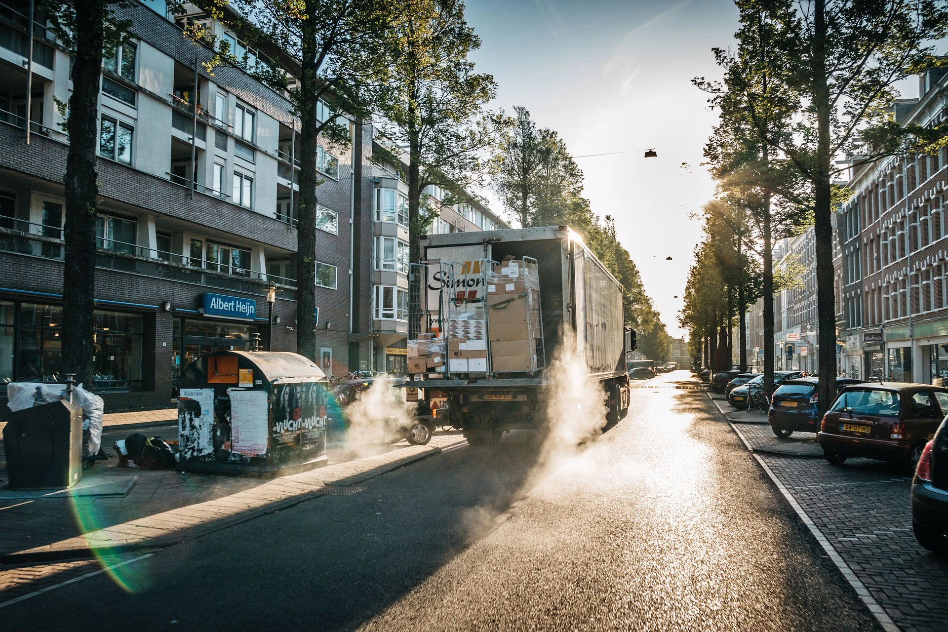 Blurred image background