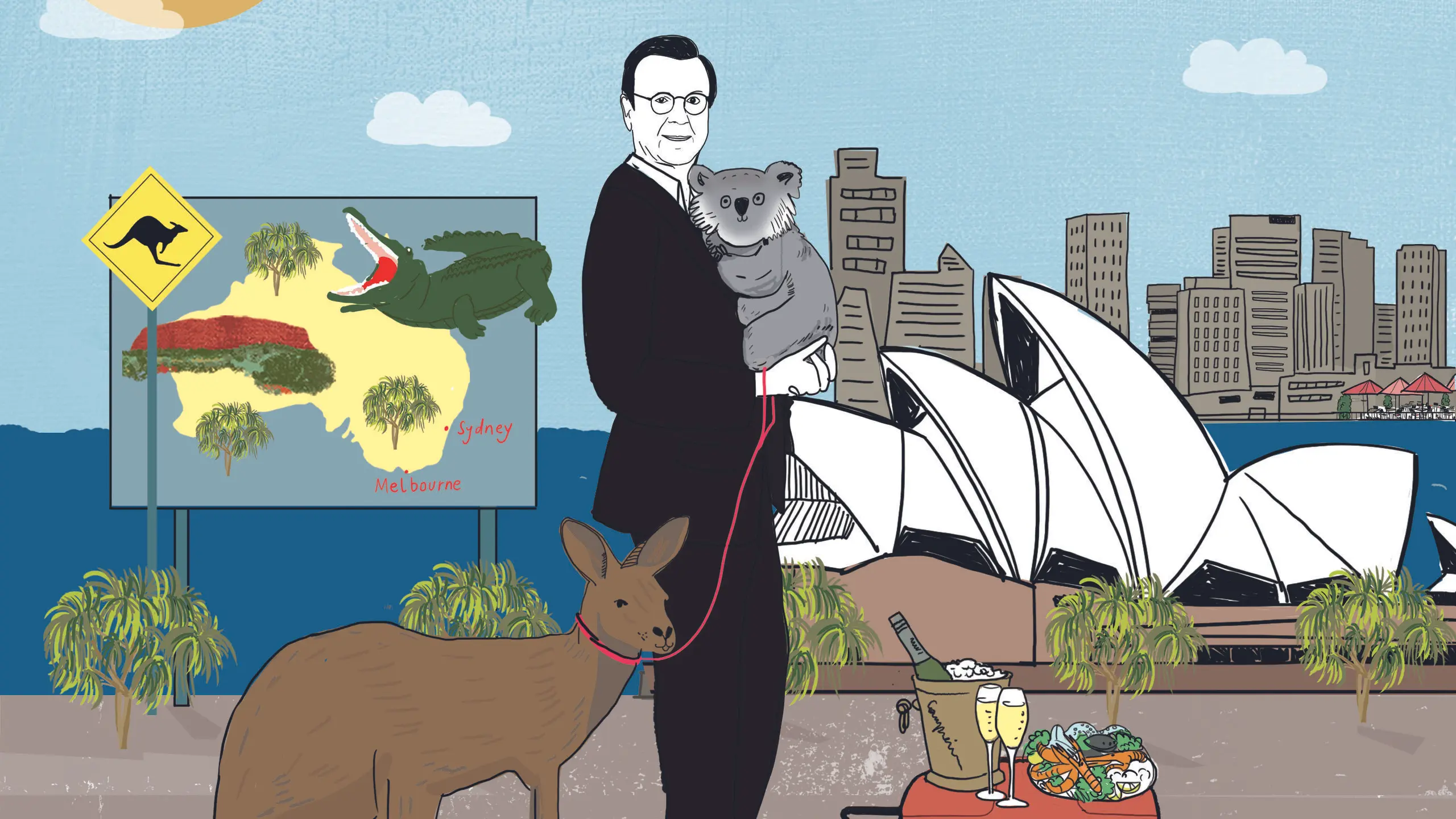 © Stefanie Hilgarth "The Hans" Mahr in Australien: Down Under gibt es kulinarisch viel zu entdecken.