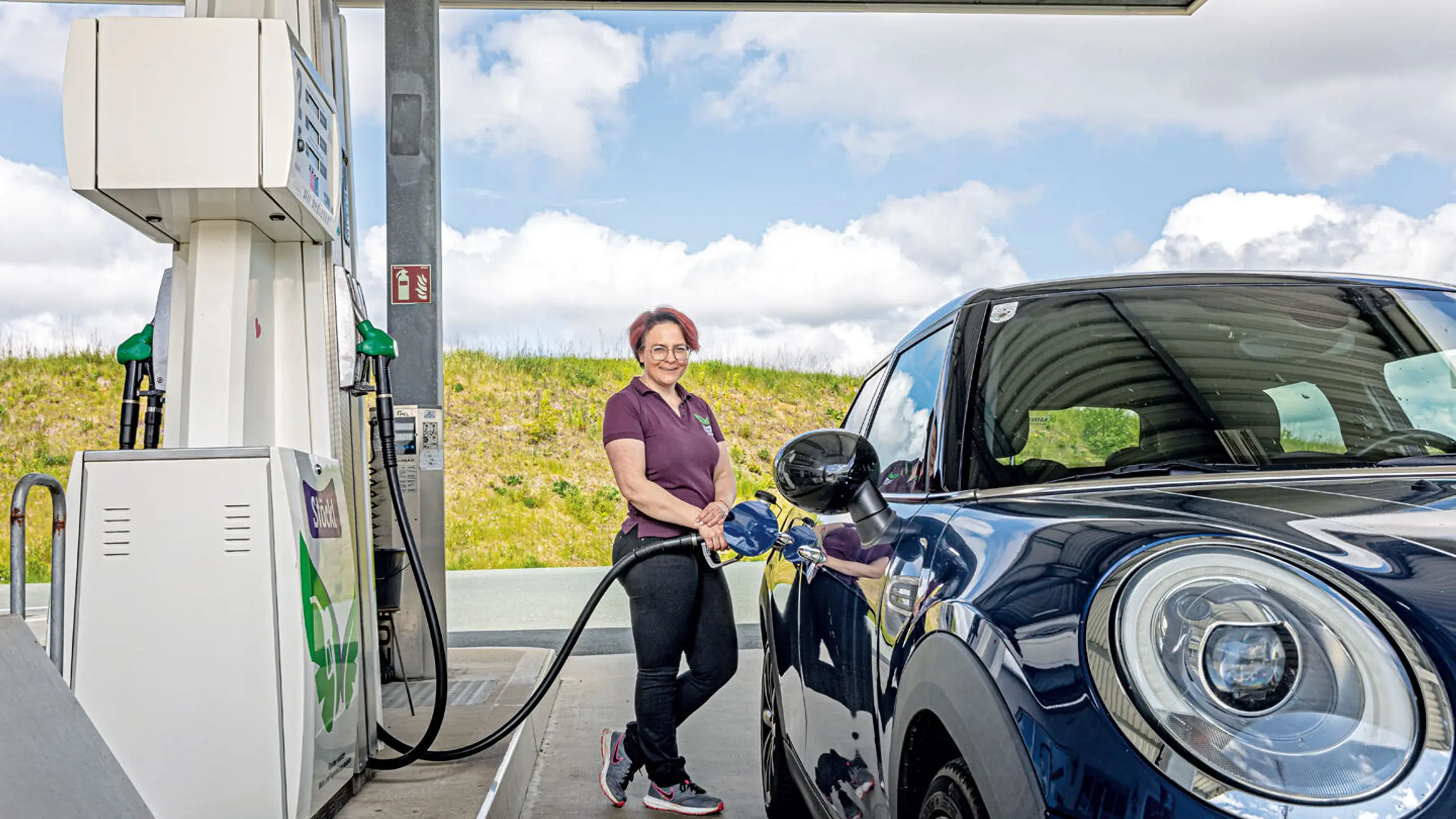 Tanja Stöckl.&nbsp;Mit einer eigenen Tankstelle, die ihren Namen trägt, verwirklichte sie schon früh ihren Traum vom Unternehmertum.