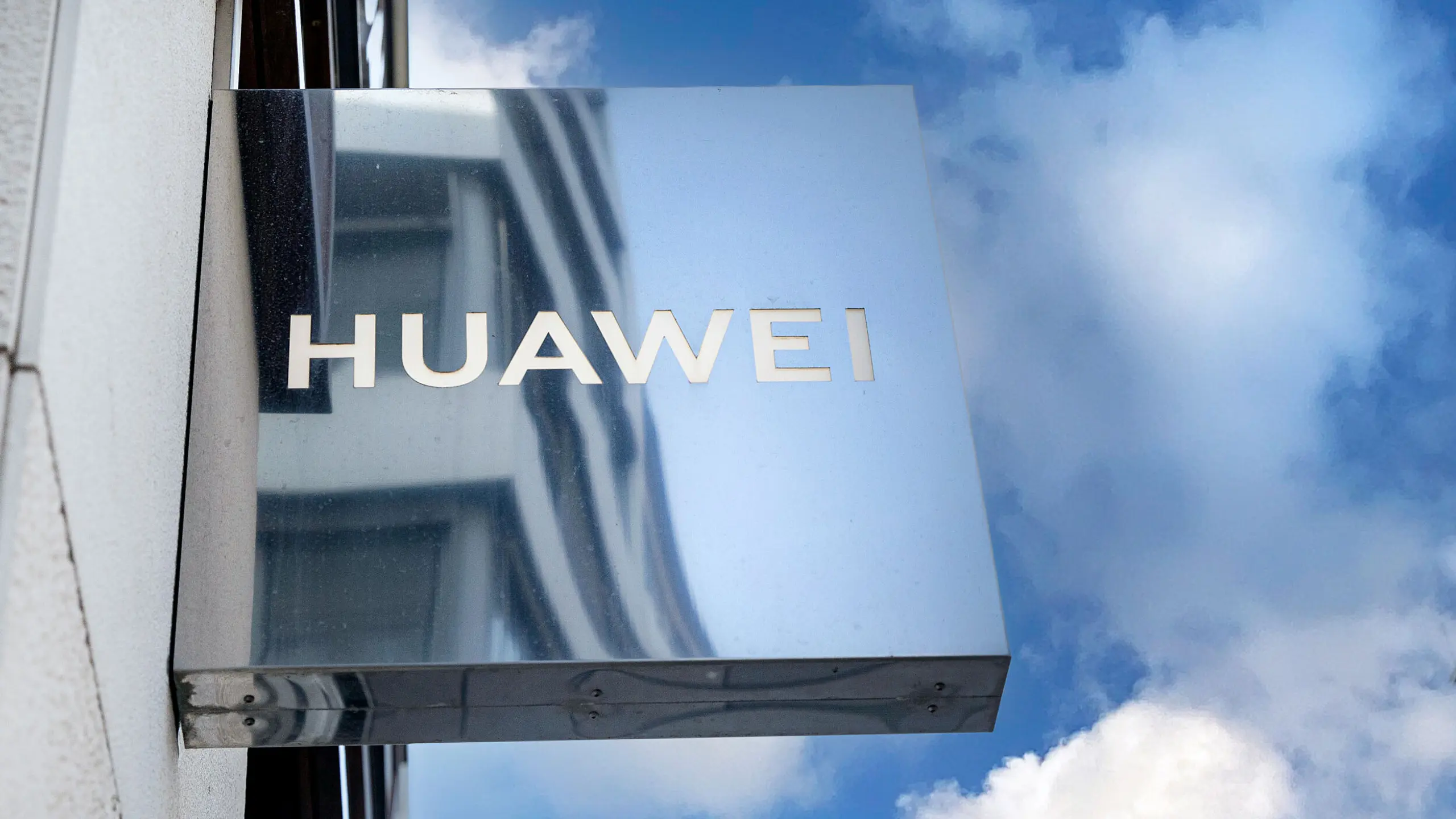 Huawei-Schild