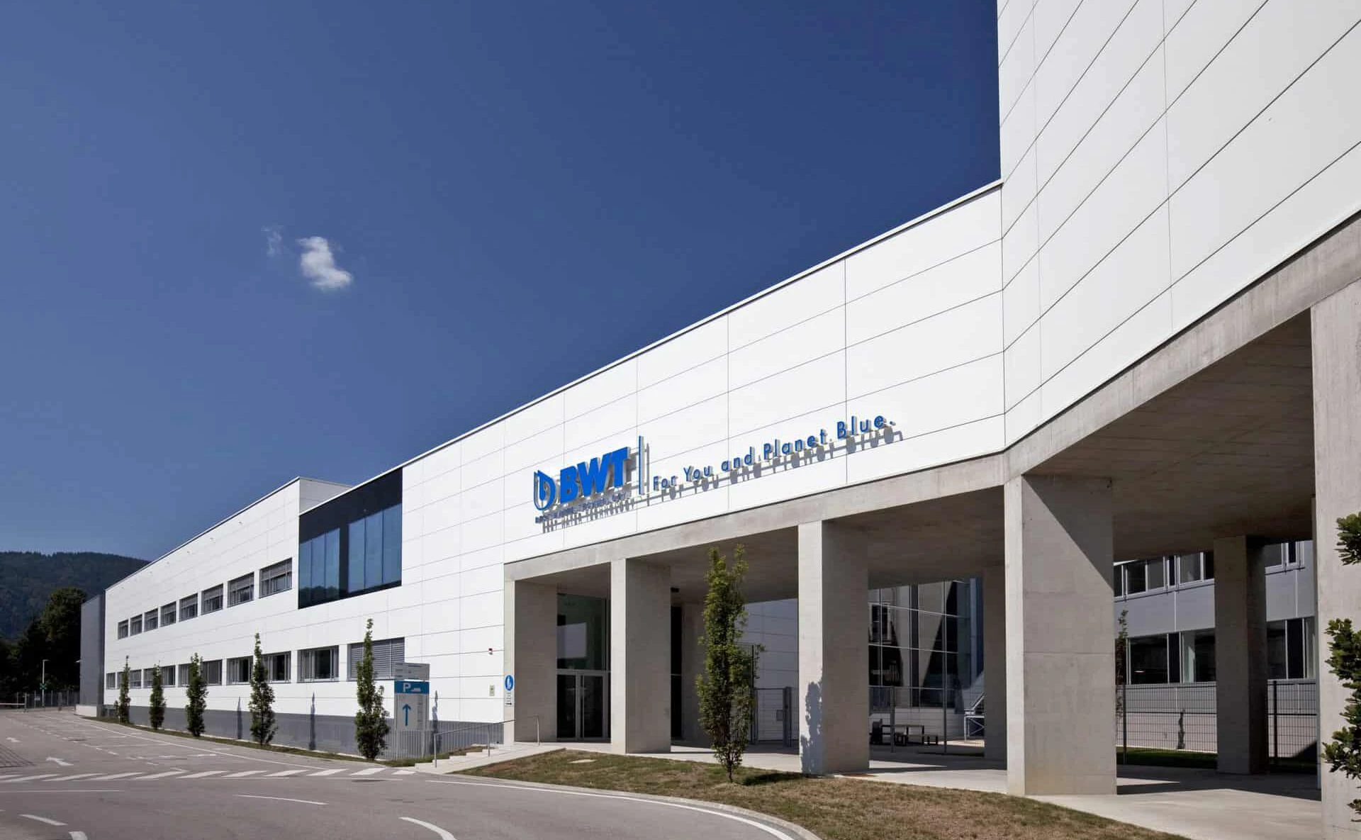 Die BWT-Zentrale in Mondsee