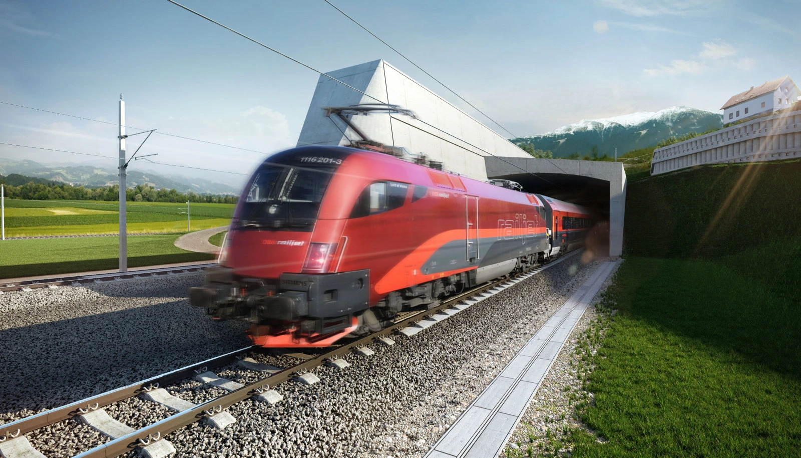 Eine neue Metropolregion ist auf Schiene