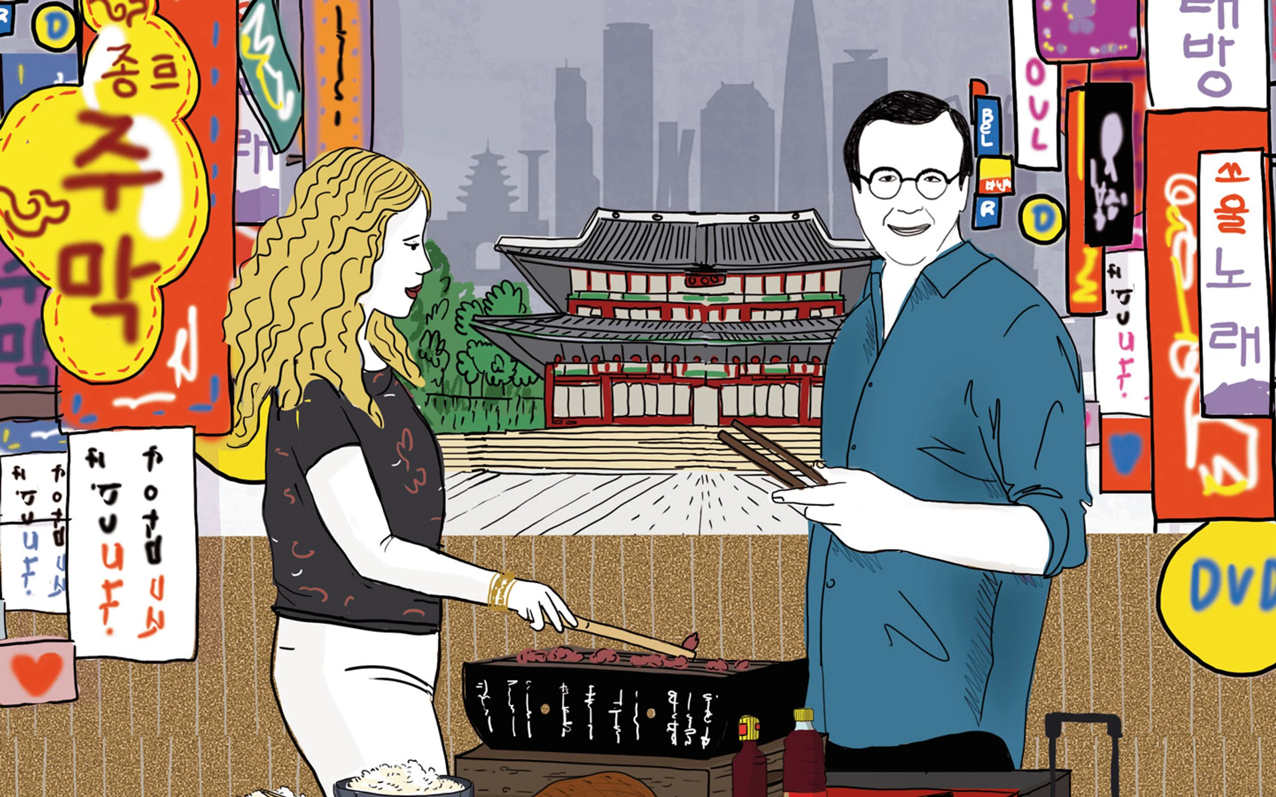 The Hans: Bulgogi und Bimbimbab - Streetfood und königliches Menü in Seoul
